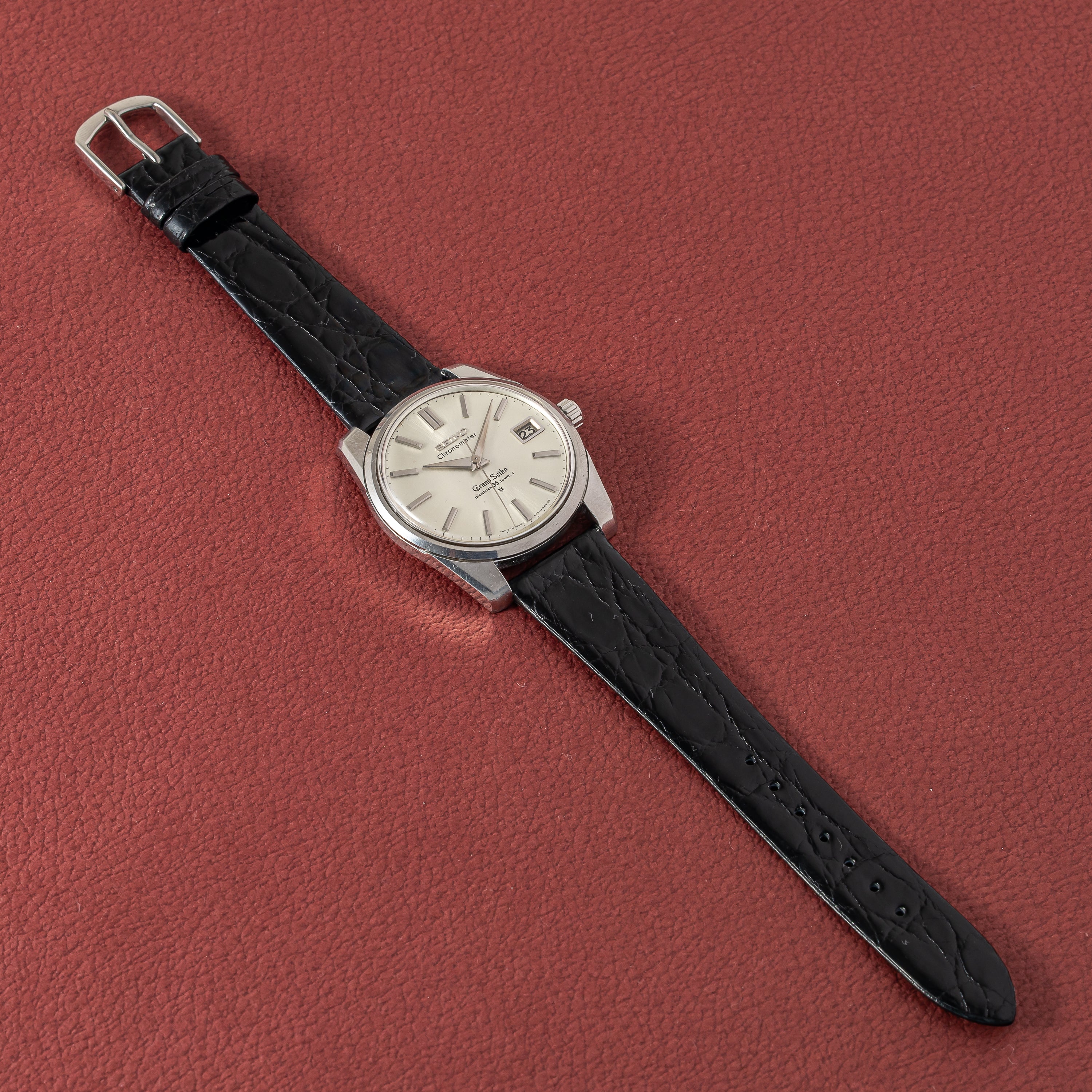 グランドセイコー セルフデーター 1963年製 Ref.43999 GS2nd最初期型 獅子メダル SDダイヤル