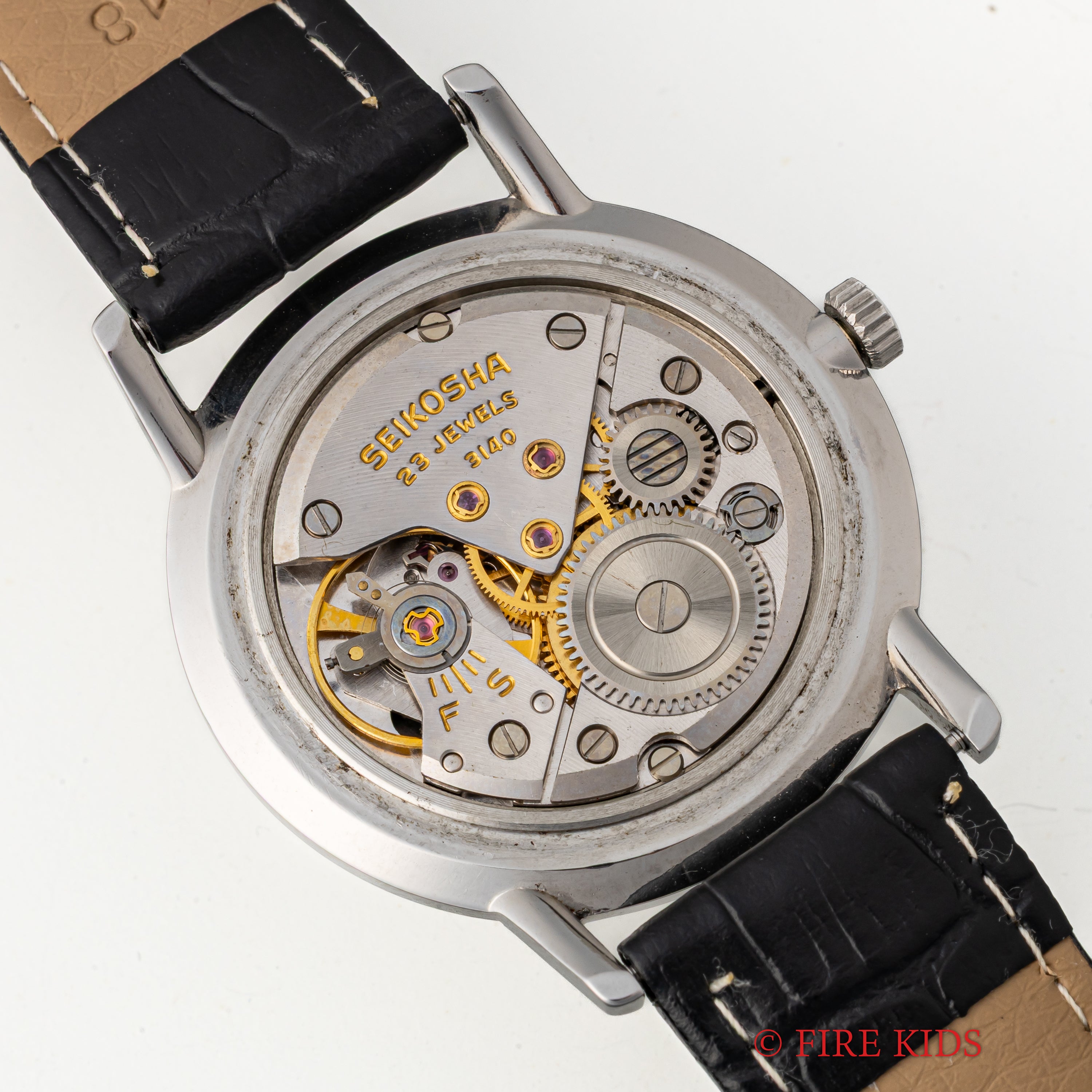 セイコー ライナー SDダイヤル 1963年製 Ref.J15007E 薄型手巻 Cal.3140