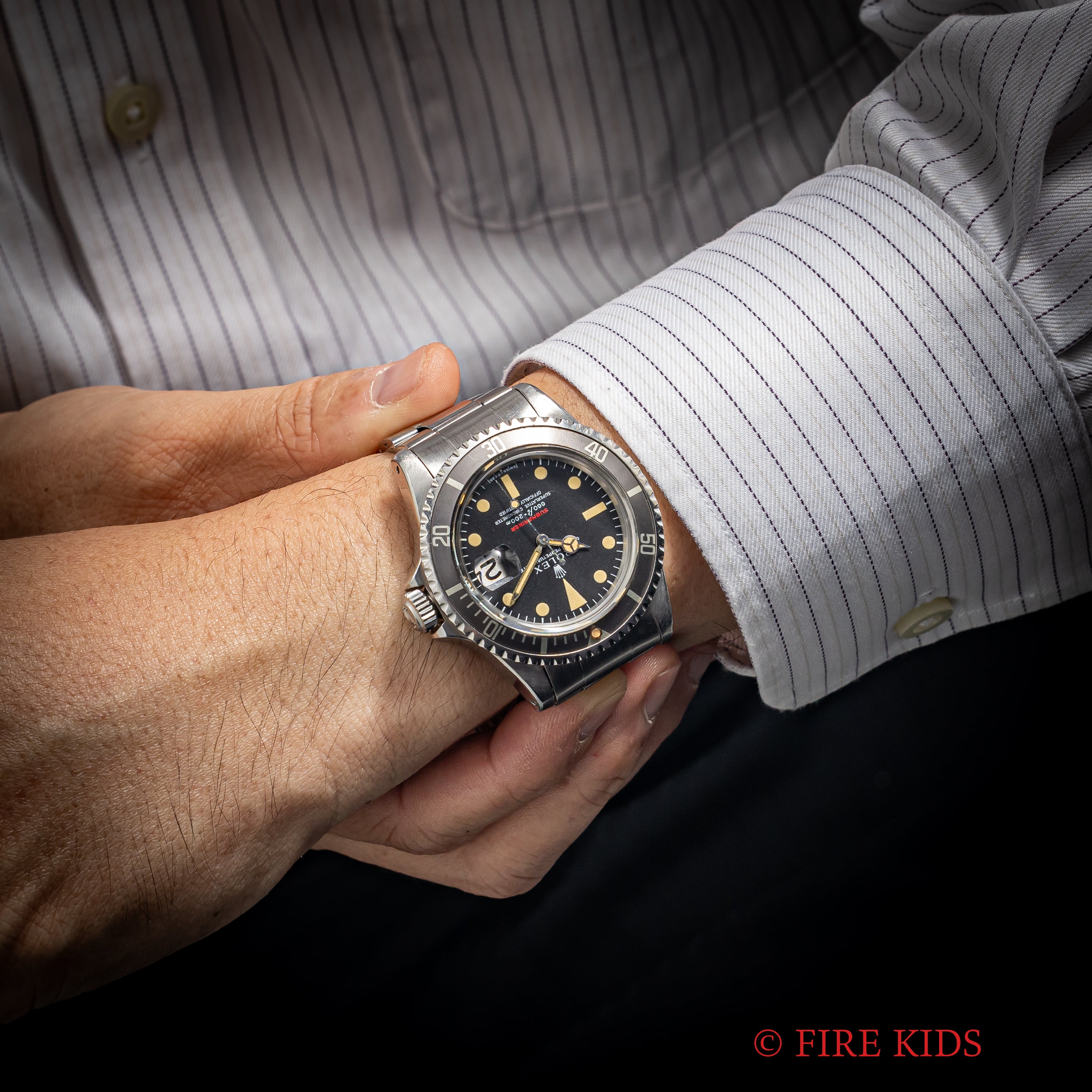 ロレックス サブマリーナ 赤サブ 1973年製 Ref.1680 マーク4ダイヤル