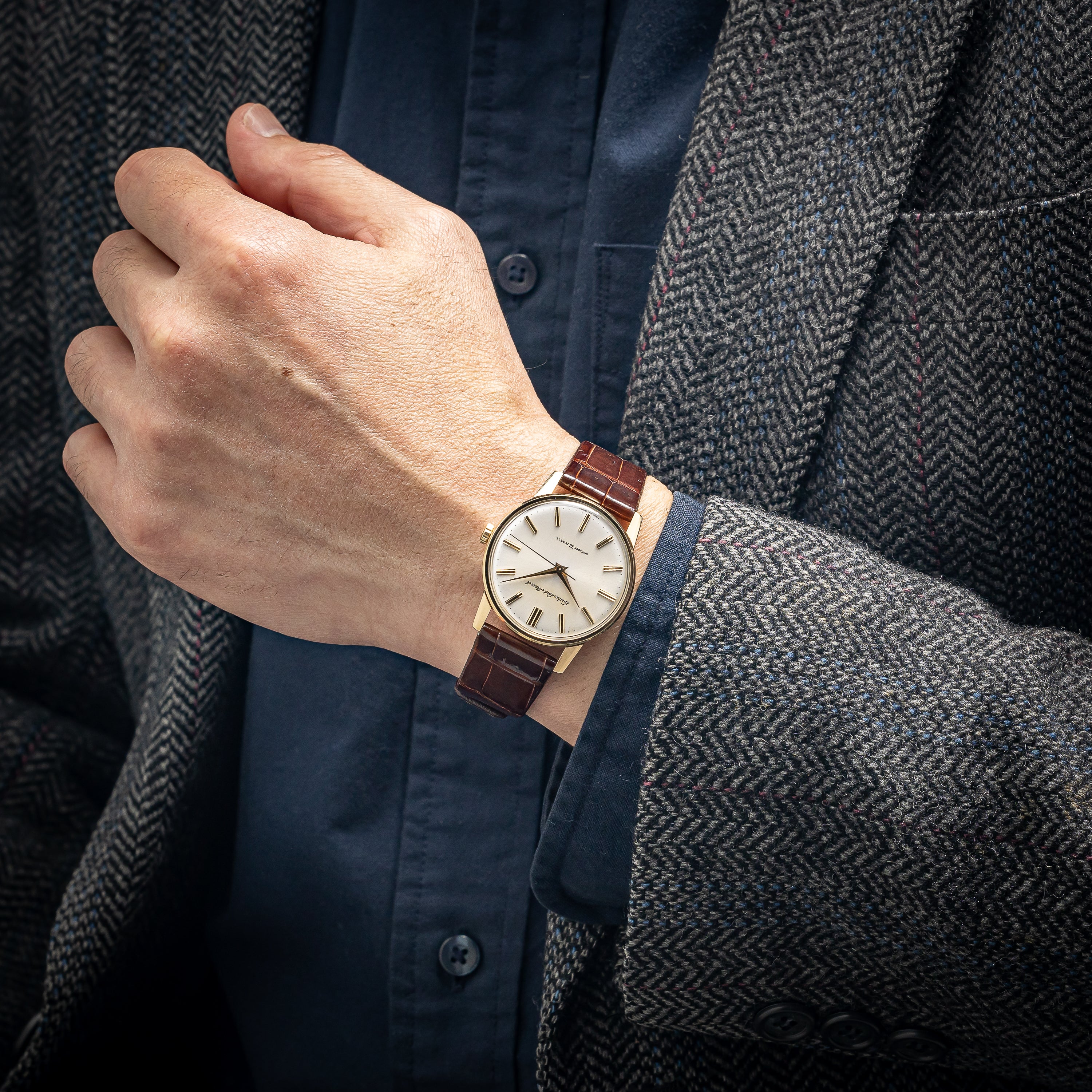 セイコー ロードマーベル 1965年製 Ref.5740‐1990 AGF 手巻き 純正尾錠付き