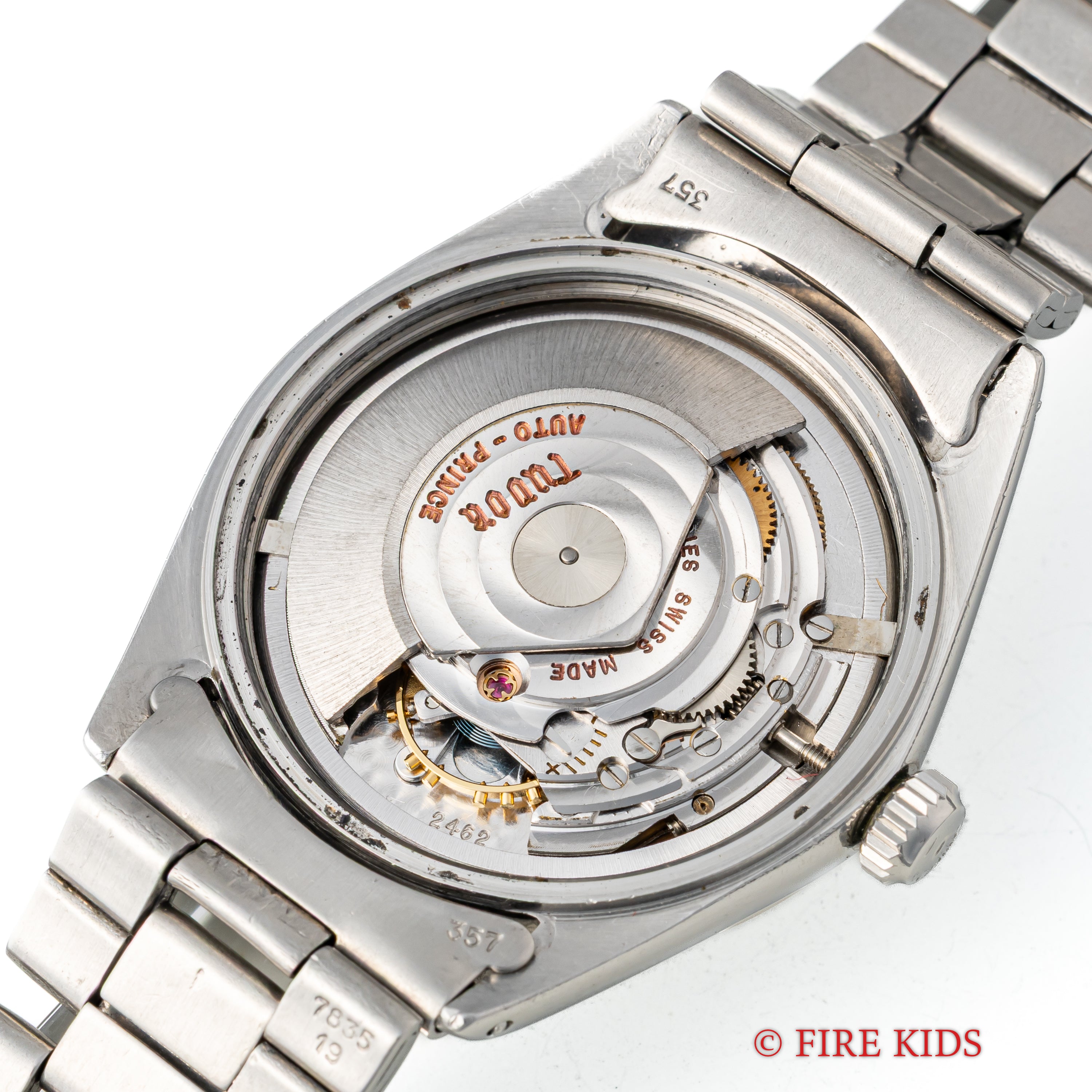 チューダー デカバラ プリンスオイスターデイト 1964年製 Ref.7966 ロレックス巻きブレス付