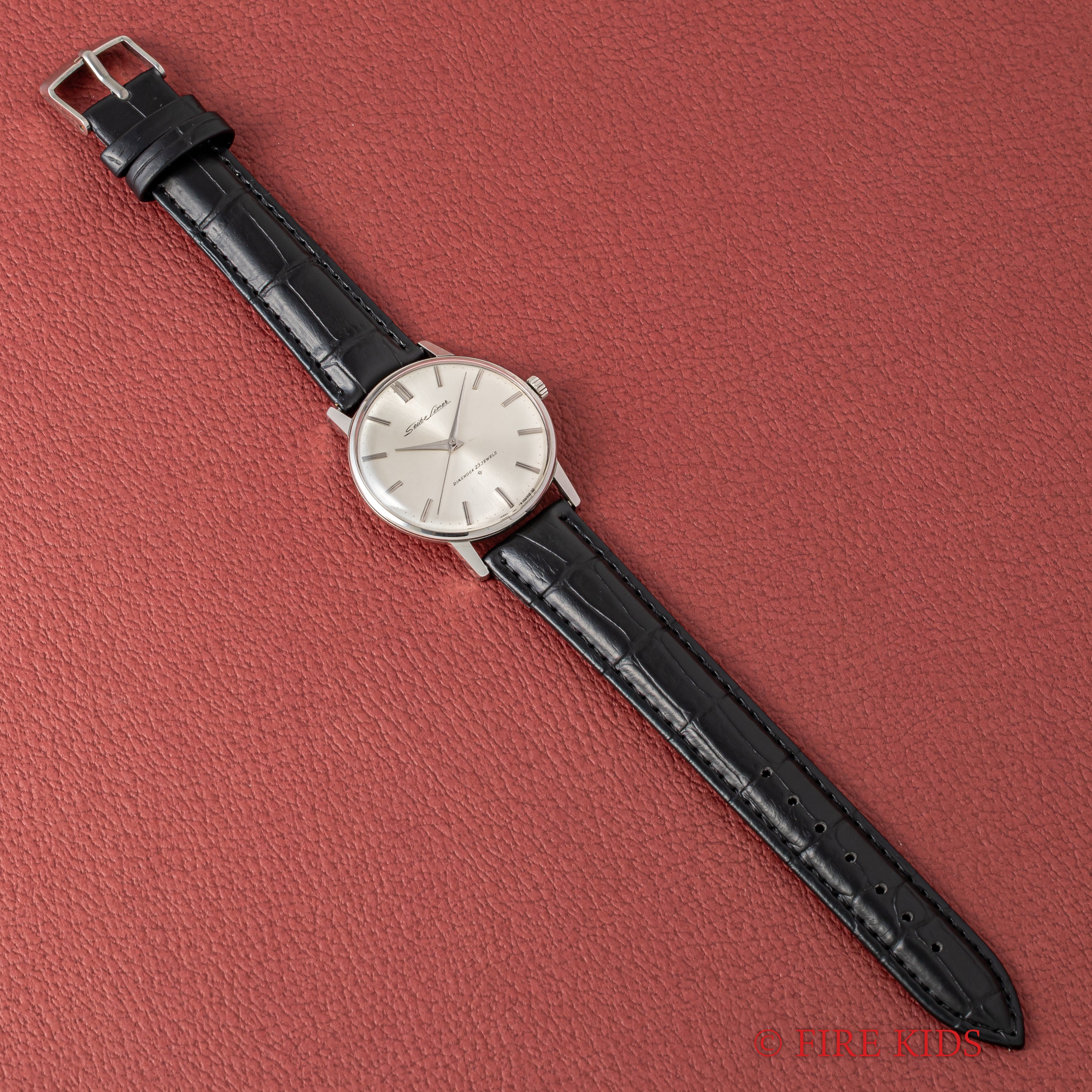 セイコー ライナー SDダイヤル 1963年製 Ref.J15007E 薄型手巻 Cal.3140