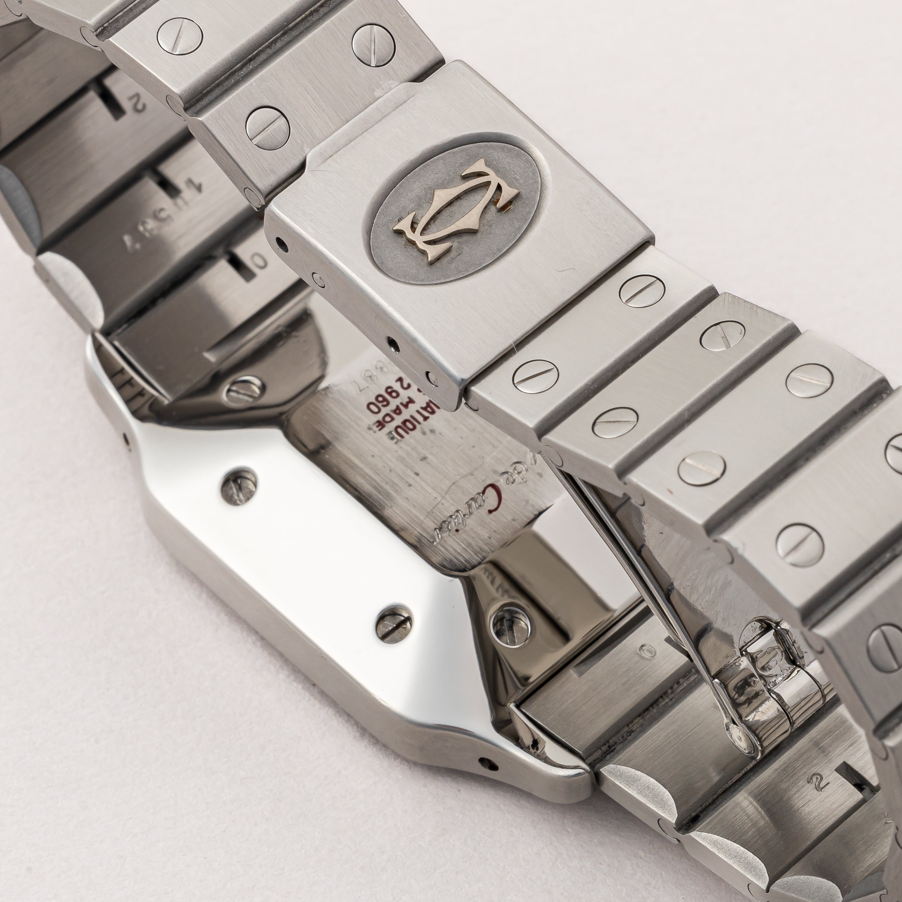 カルティエ サントス LMサイズ 1980年代製 Ref.2960 ステンレスケース 自動巻き