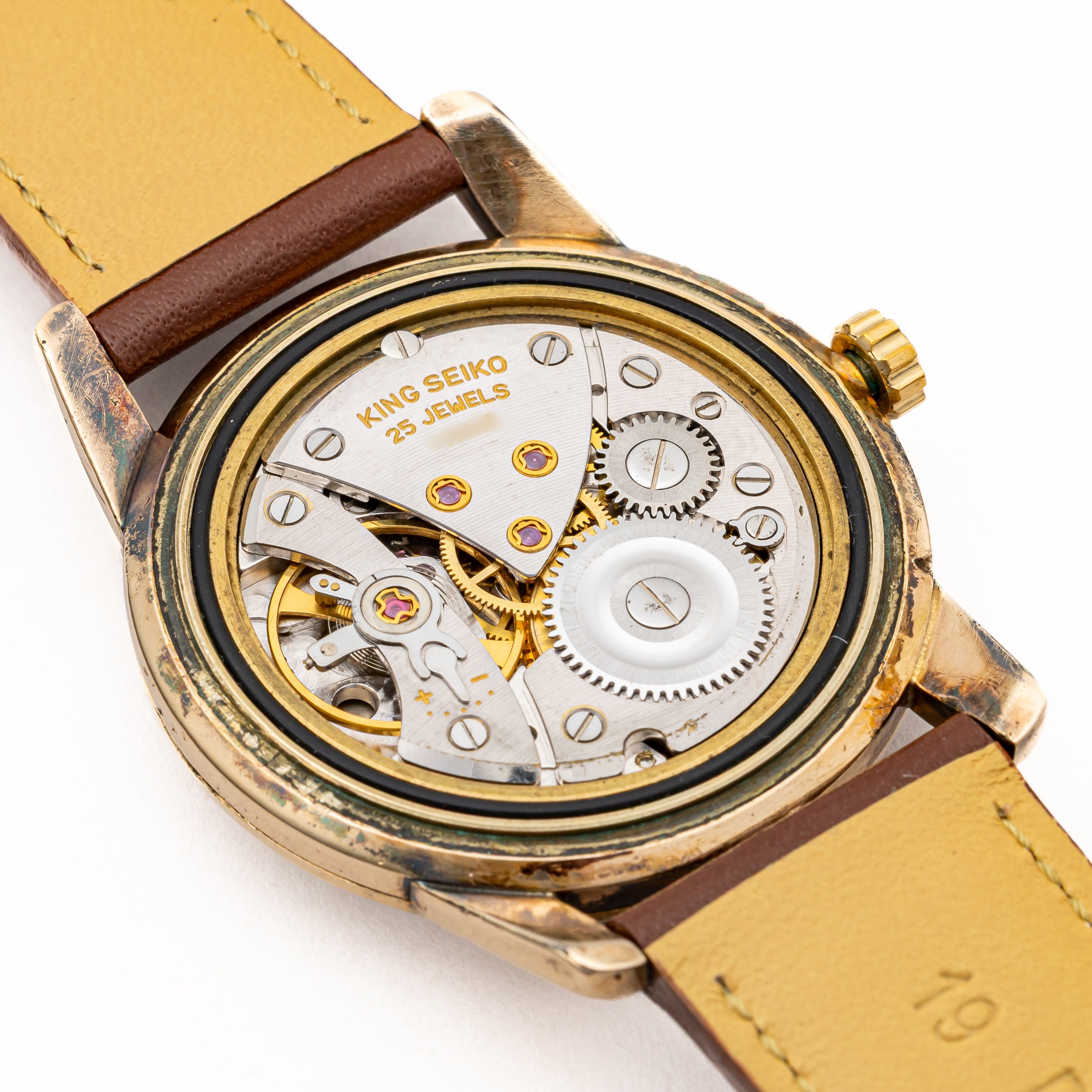 キングセイコー ファーストモデル 1962年製 Ref.15034 KS 盾メダリオン