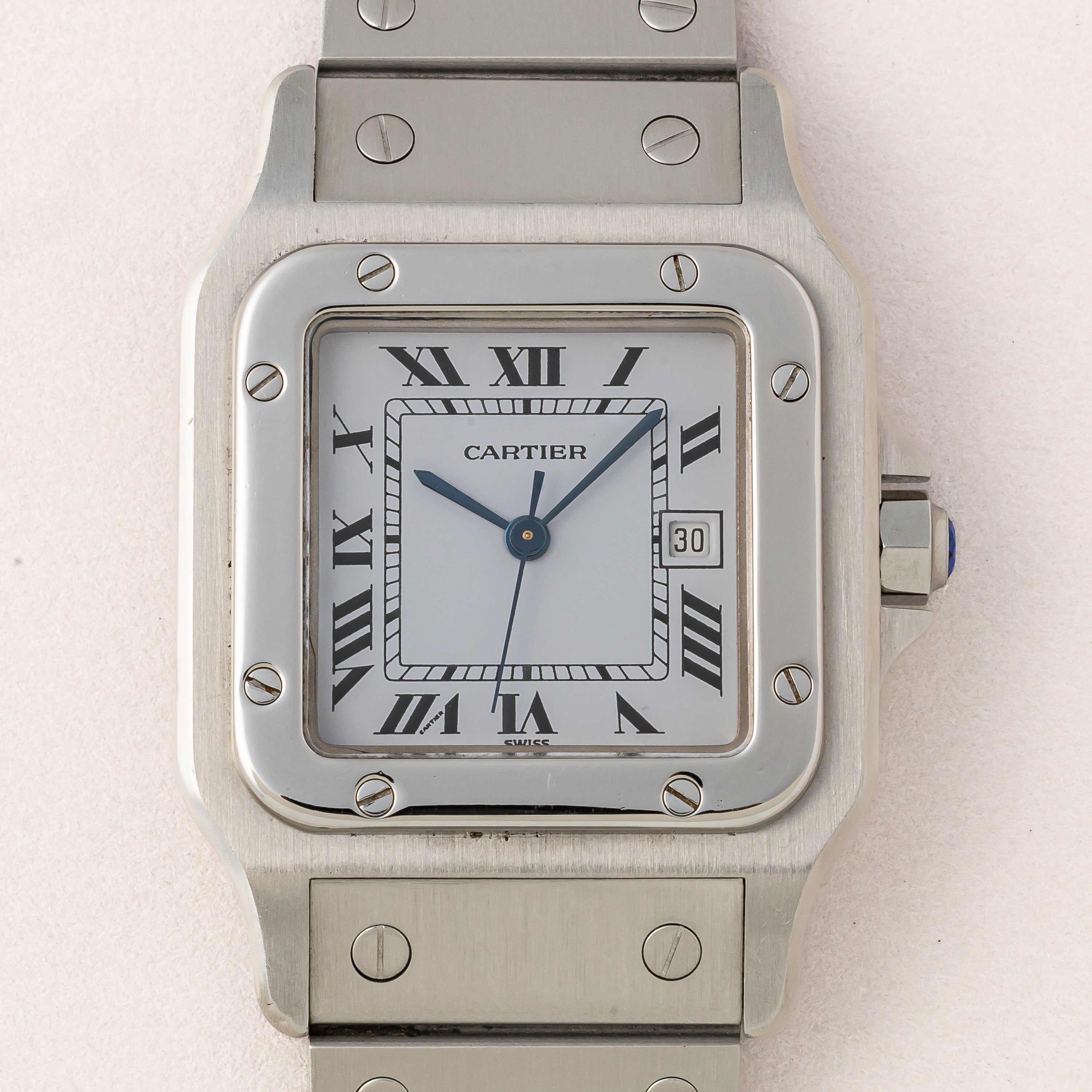 カルティエ サントス LMサイズ 1980年代製 Ref.2960 ステンレスケース 自動巻き