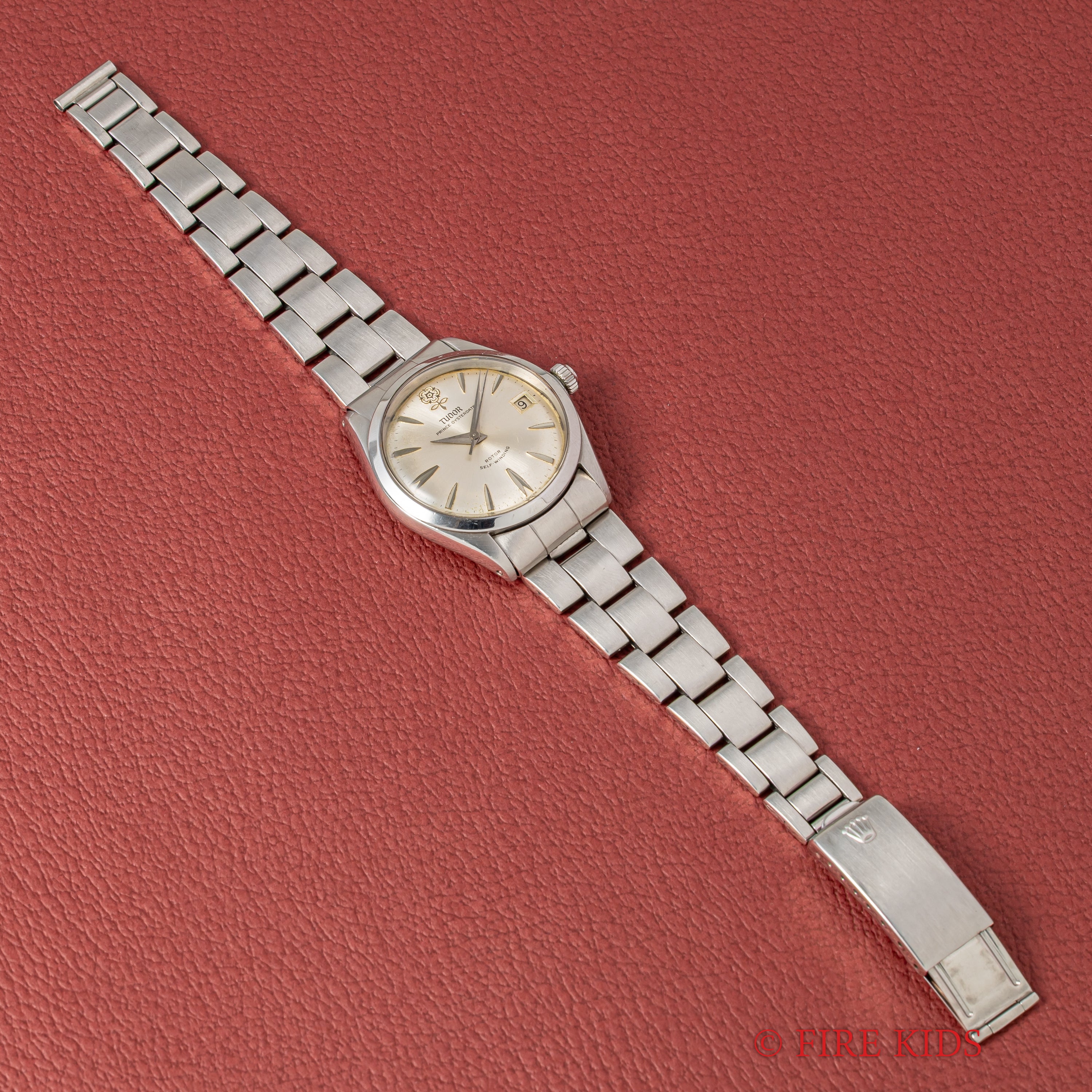 チューダー デカバラ プリンスオイスターデイト 1964年製 Ref.7966 ロレックス巻きブレス付