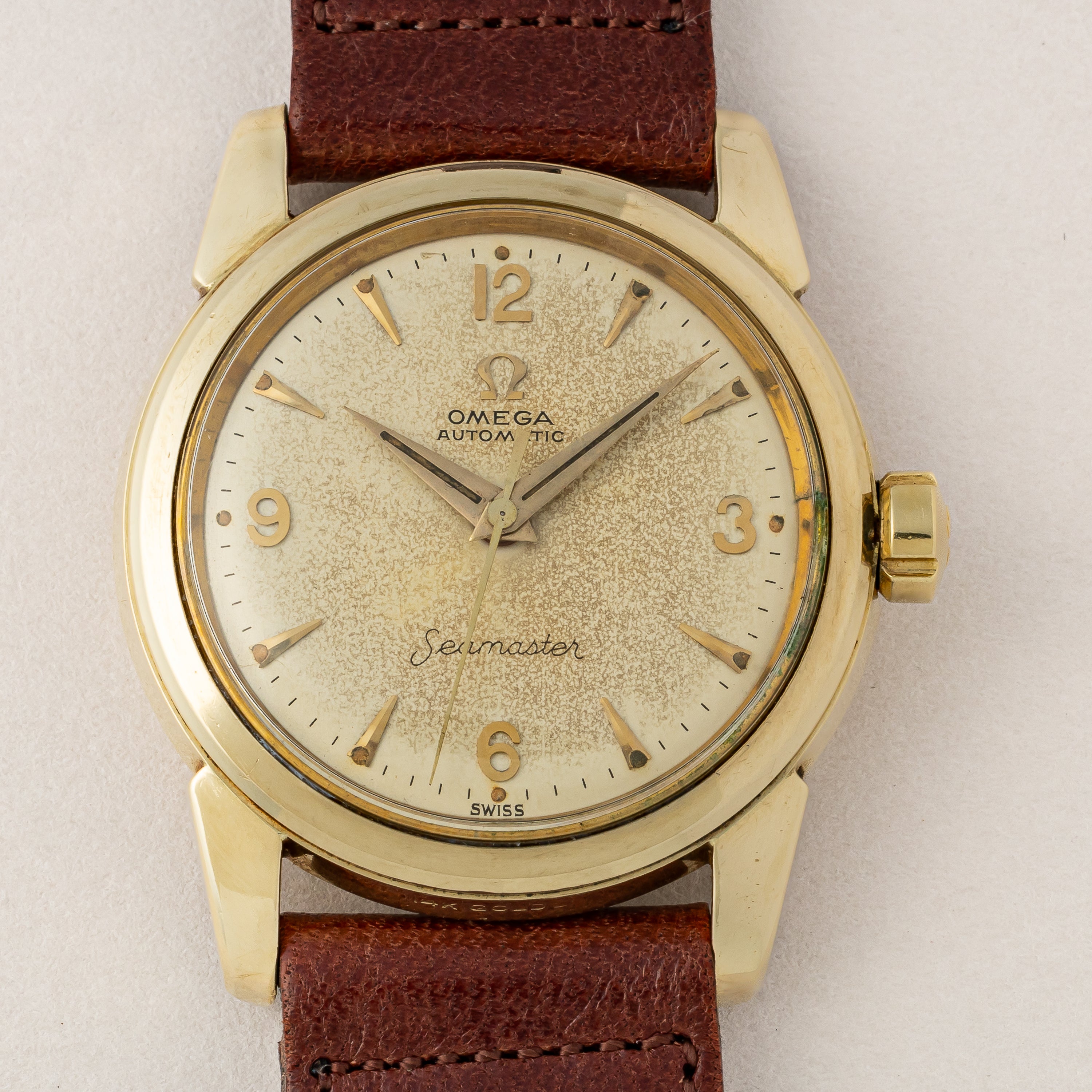 オメガ シーマスター 1956年~1957年製 14金無垢イエローゴールド Cal.470