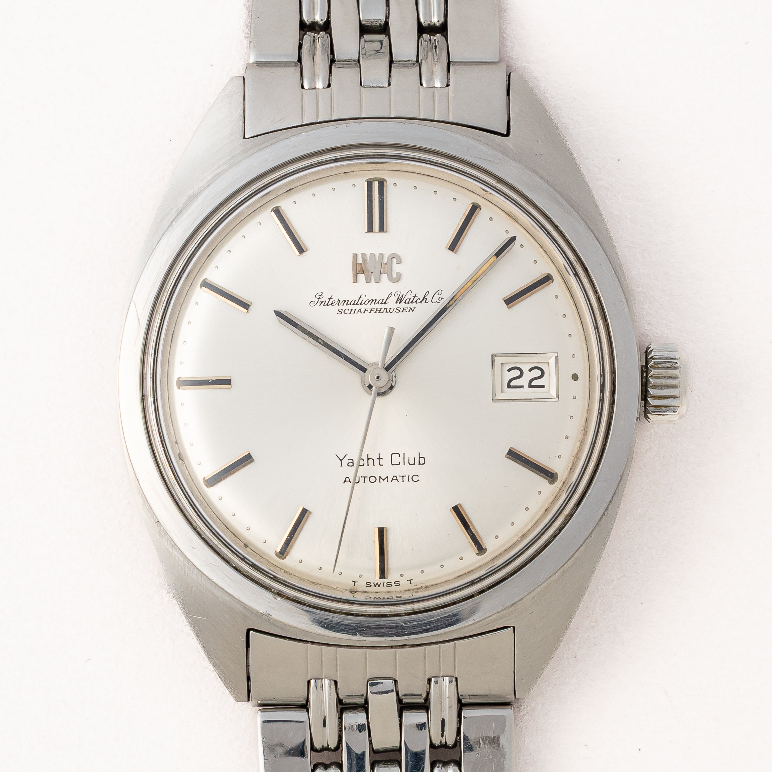 IWC ヨットクラブ 1970年製(昭和45年製) Ref.R811AD 純正ゲイフレアーブレス付き ペラトン式自動巻Cal.8541B