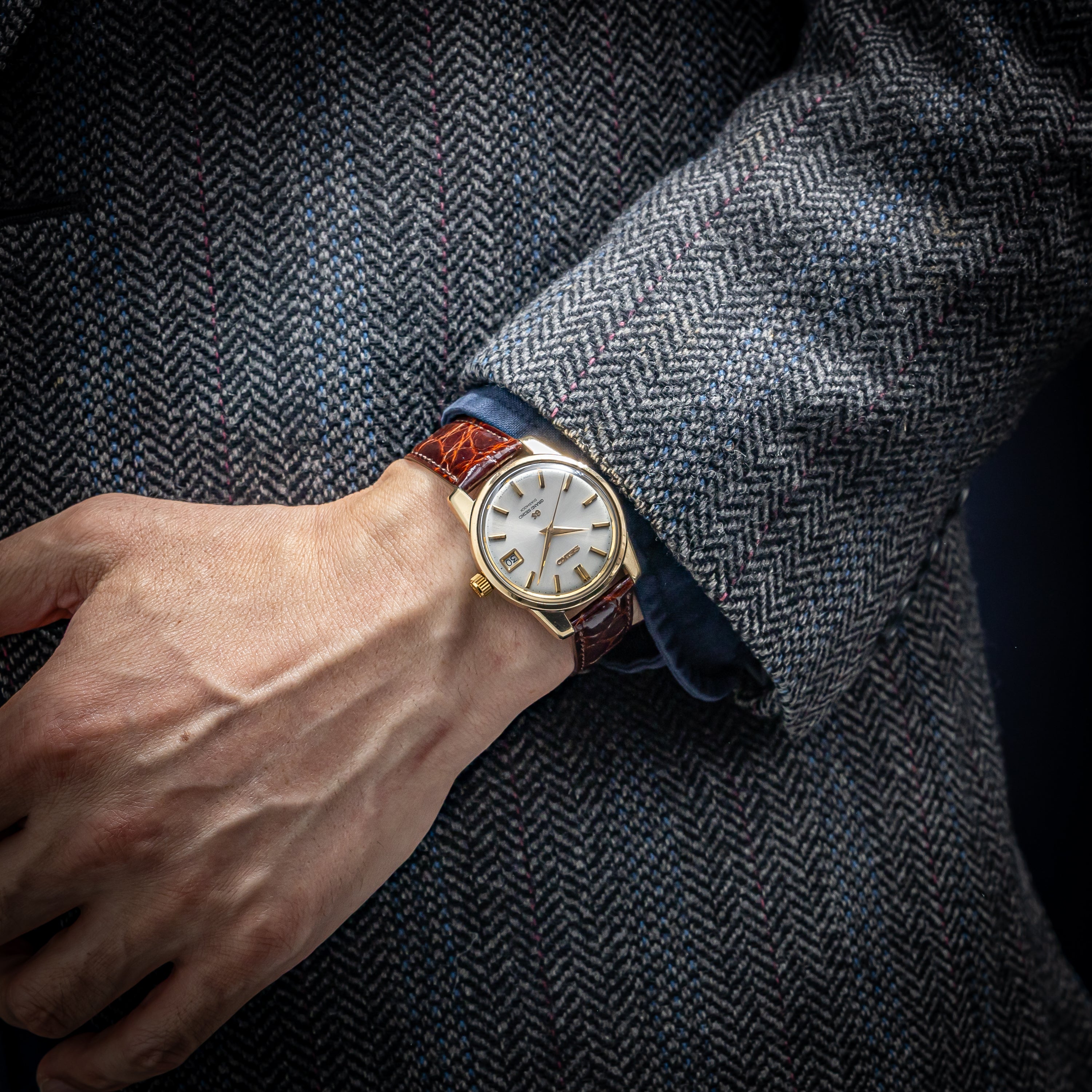 グランドセイコー 57GS 1968年製 CAPゴールド Ref.5722-9011 手巻き