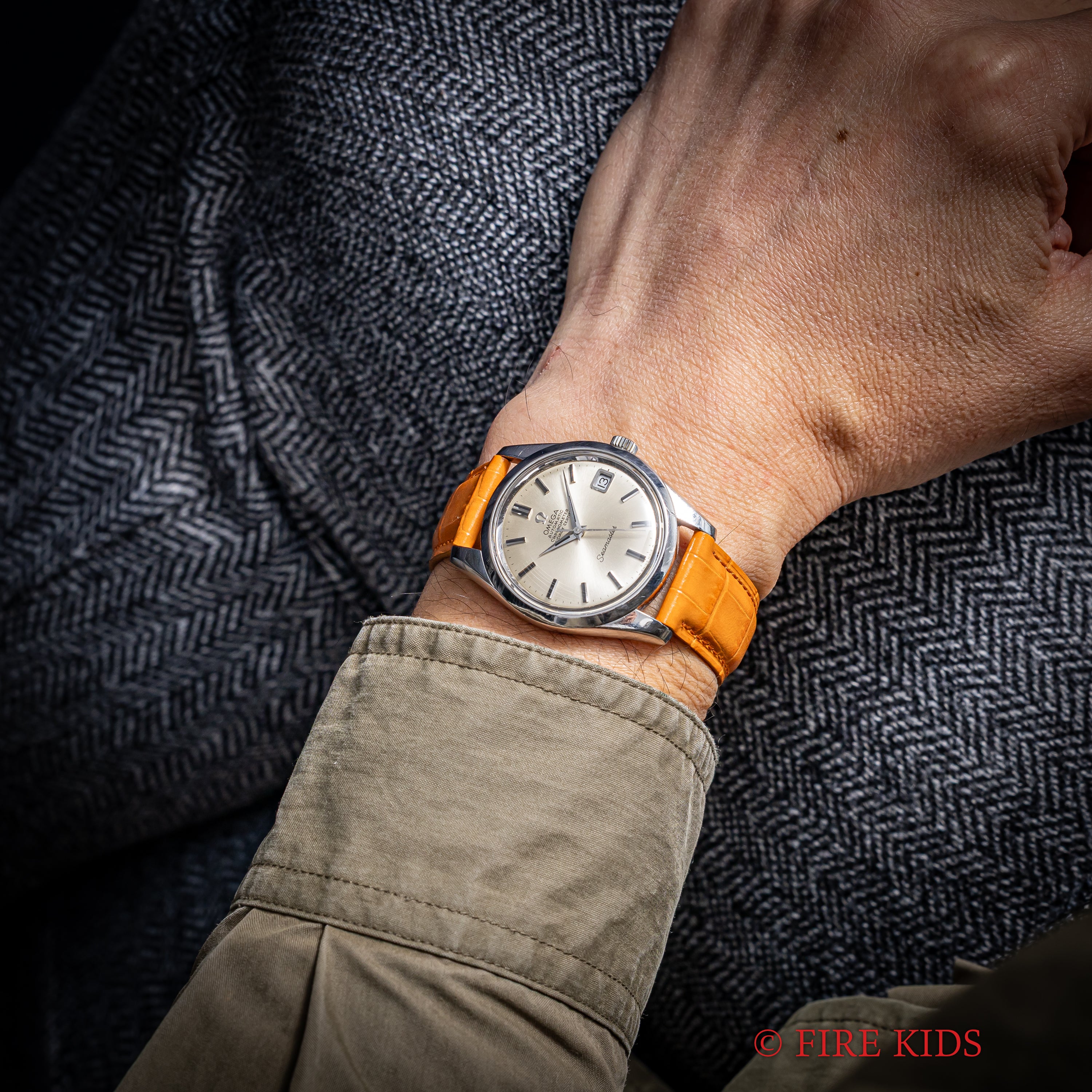 オメガ シーマスタークロノメーター 1969年製 Ref.166.010 自動巻 Cal.564 シルバーダイヤル