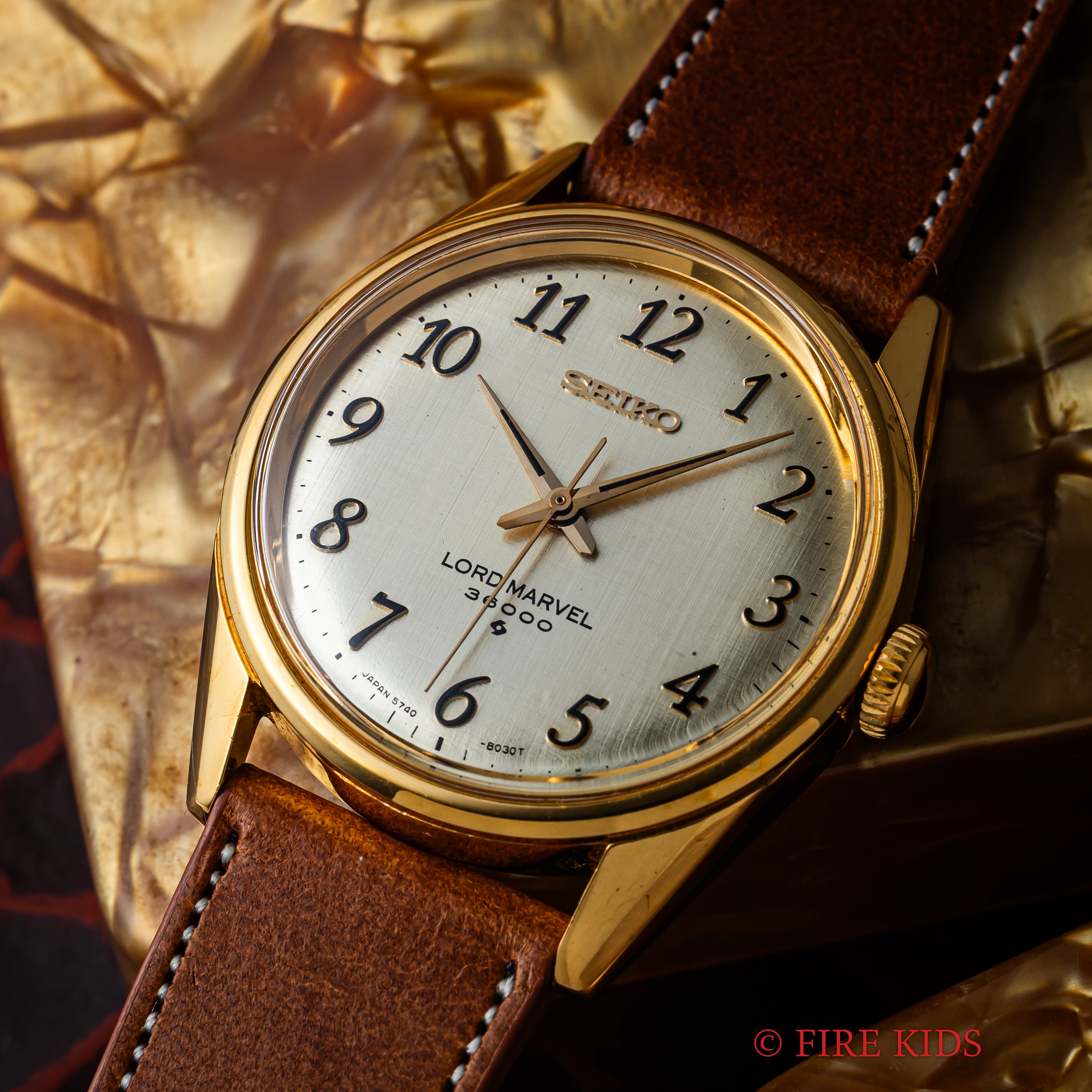 セイコー ロードマーベル 36000 全アラビアダイヤル 1975年製 10振動 手巻き Ref.5740-8000 SGPケース