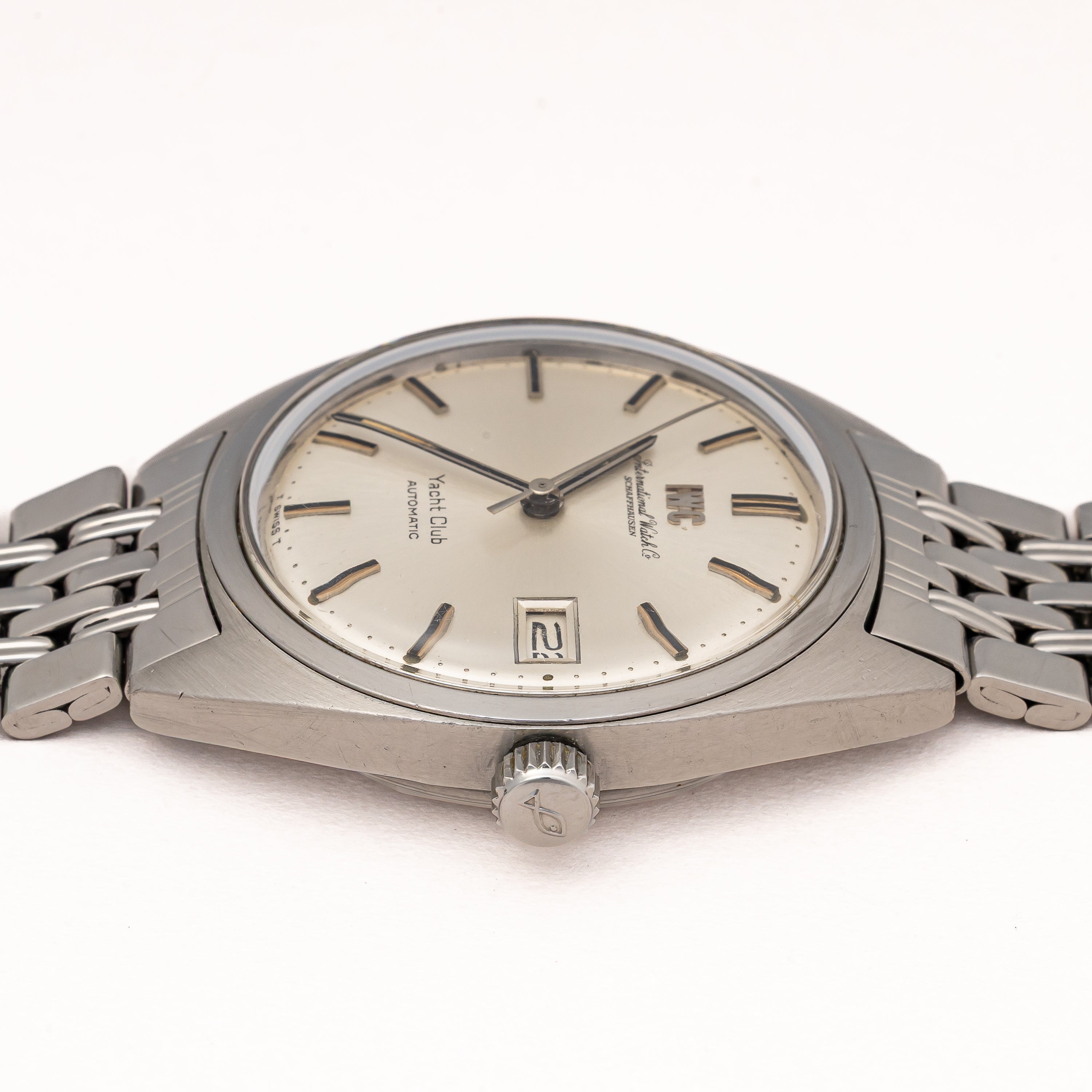 IWC ヨットクラブ 1970年製(昭和45年製) Ref.R811AD 純正ゲイフレアーブレス付き ペラトン式自動巻Cal.8541B