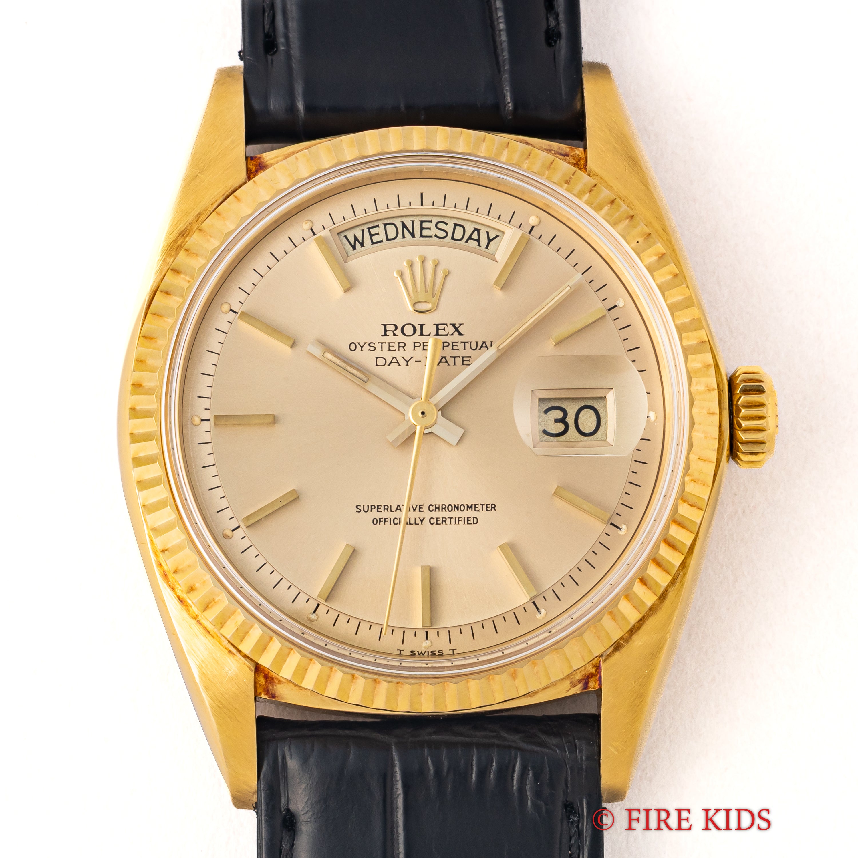 ロレックス 1972年製 デイデイト Ref.1803 18金無垢イエローゴールド OH半額ギャラ 箱付き