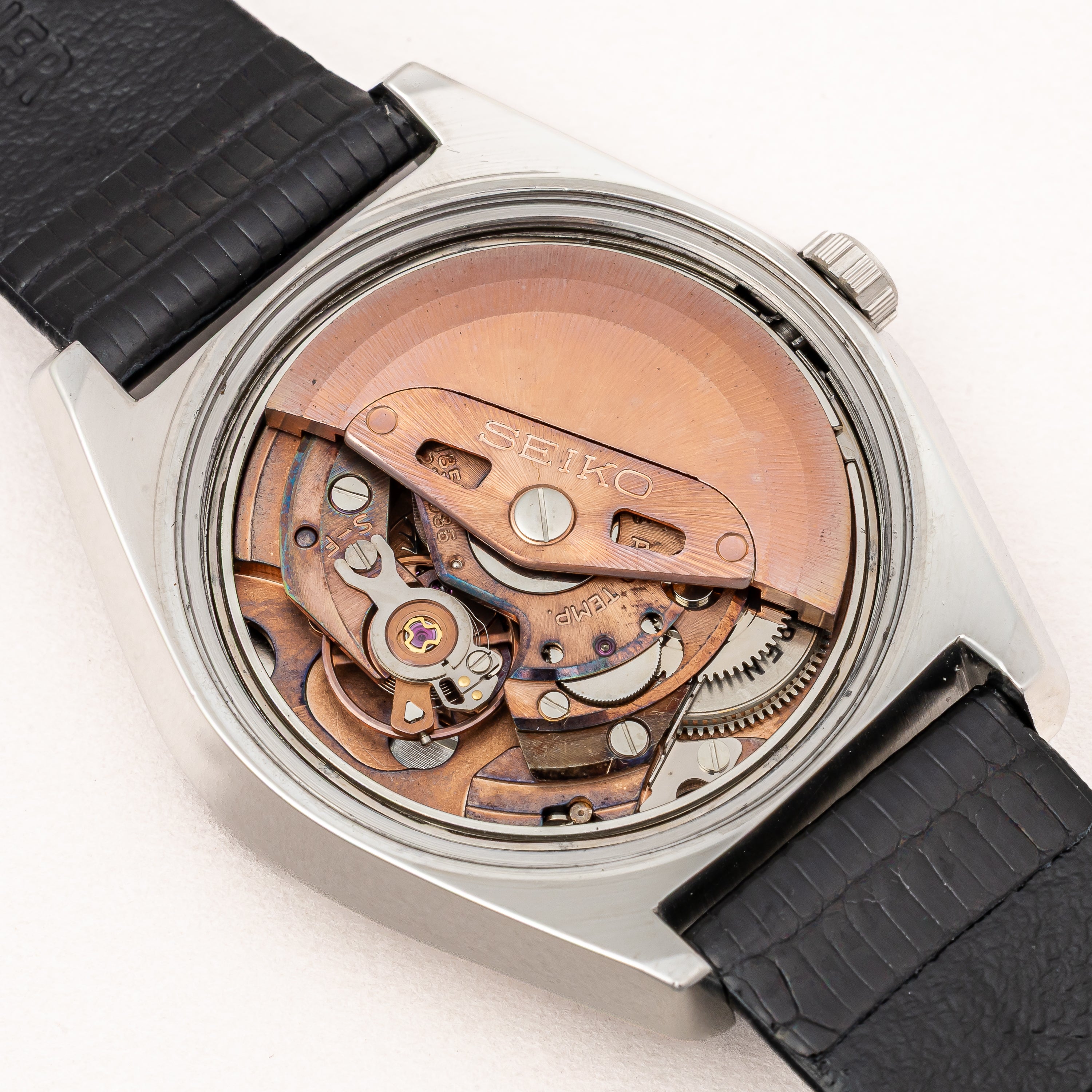 グランドセイコー V.F.Aファーストモデル Ref.6185-8020 1969年製 61V.F.A 純正尾錠付き