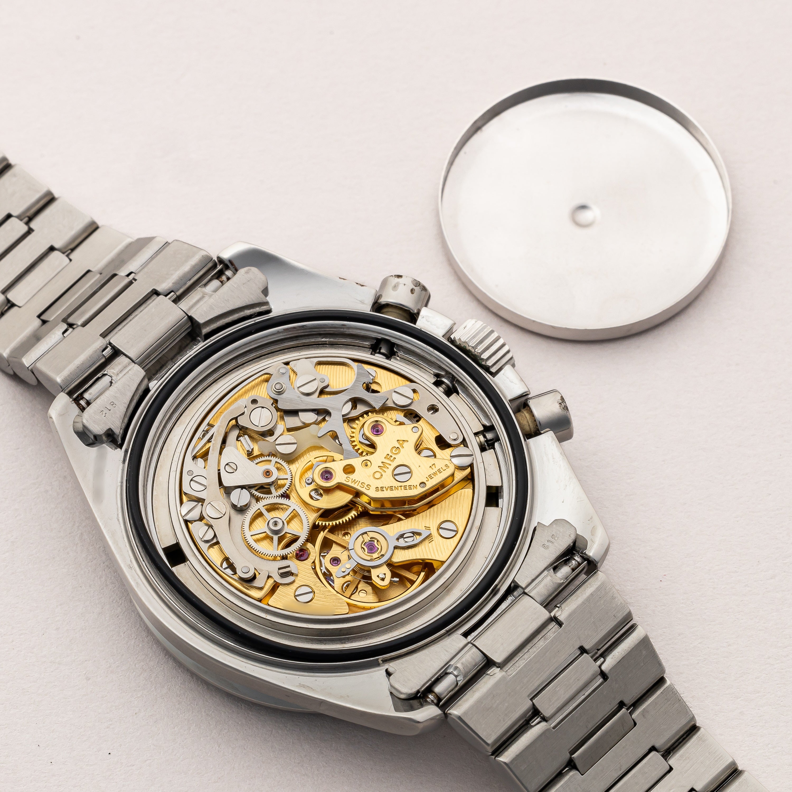 オメガ スピードマスタープロフェッショナル 1993年製 Ref.3590.50 箱、ギャラ、コマ付き