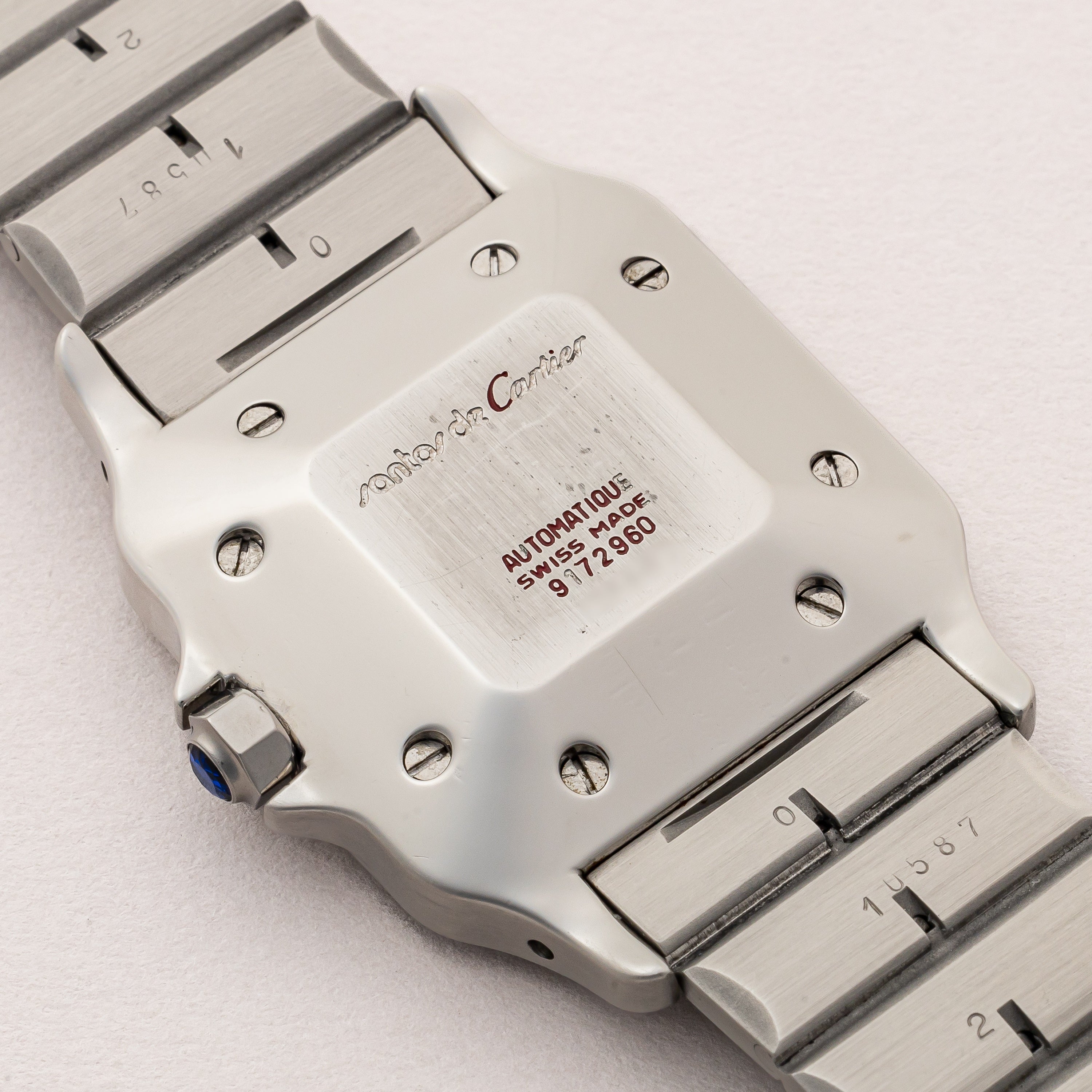 カルティエ サントス LMサイズ 1980年代製 Ref.2960 ステンレスケース 自動巻き