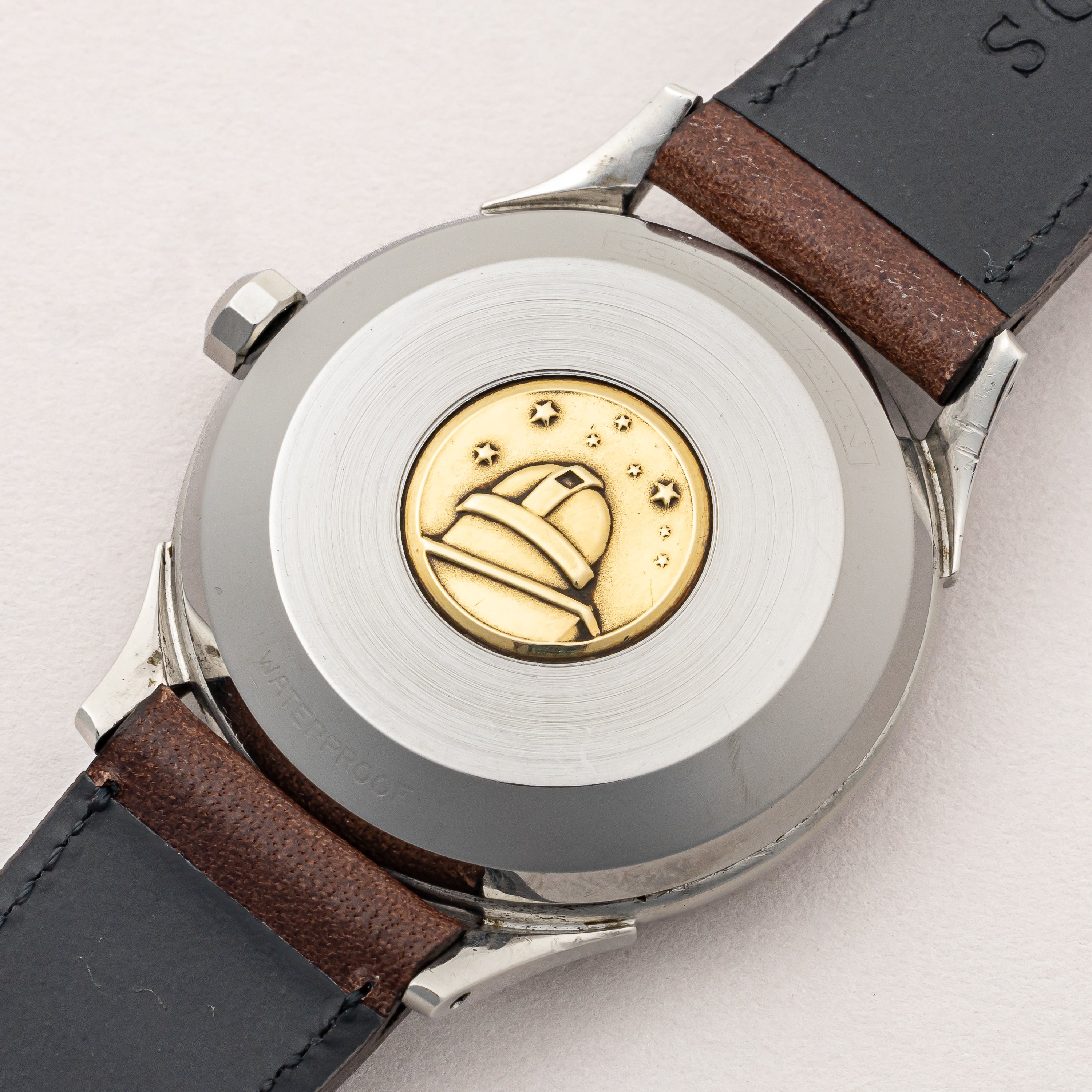 オメガ コンステレーション 1956年~1957年製 Ref.2852 8 SC ギョーシェダイヤル  純正尾錠付き