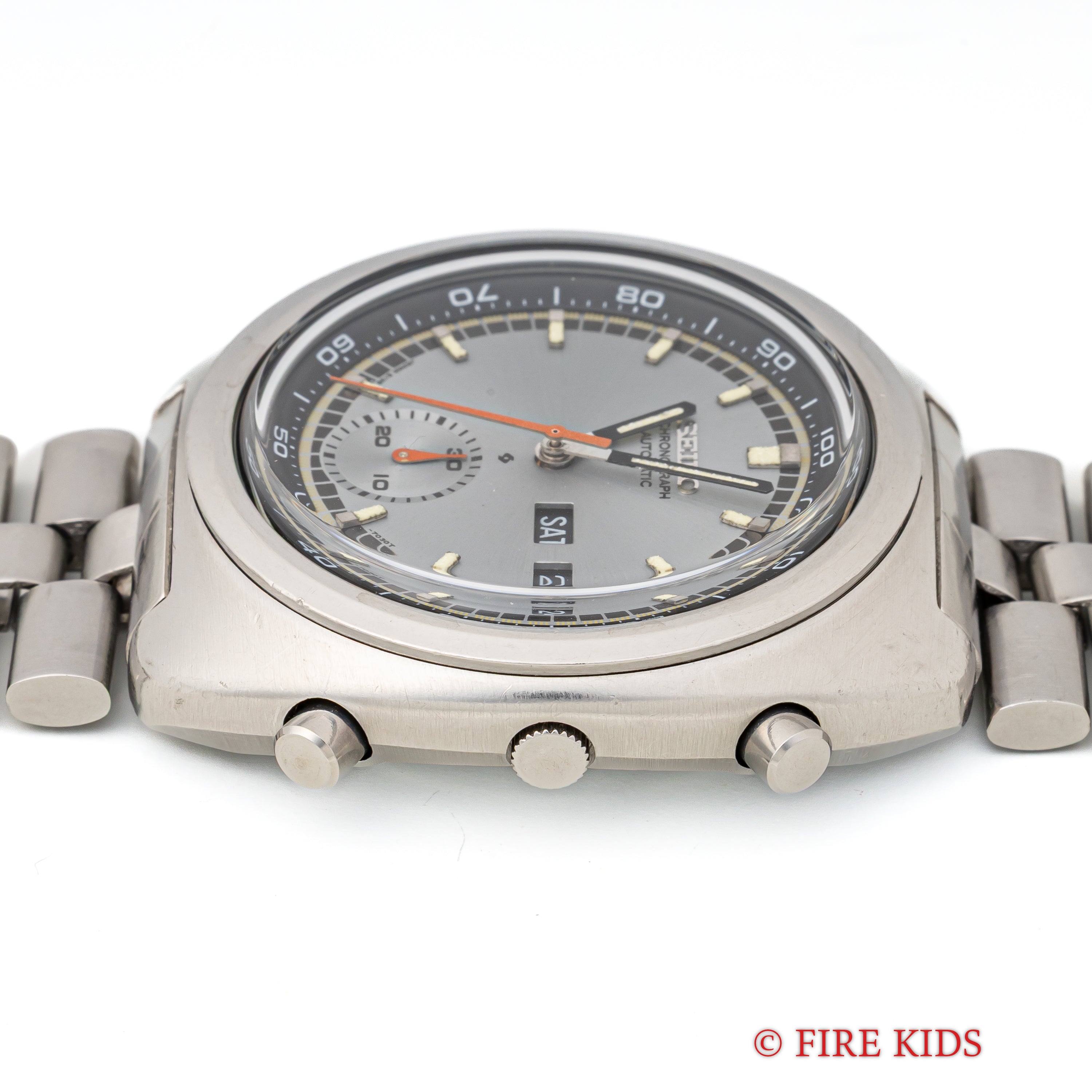 セイコー クロノグラフ 1976年製 自動巻クロノグラフ デシマルメーター Ref.6139-7002 純正ブレス