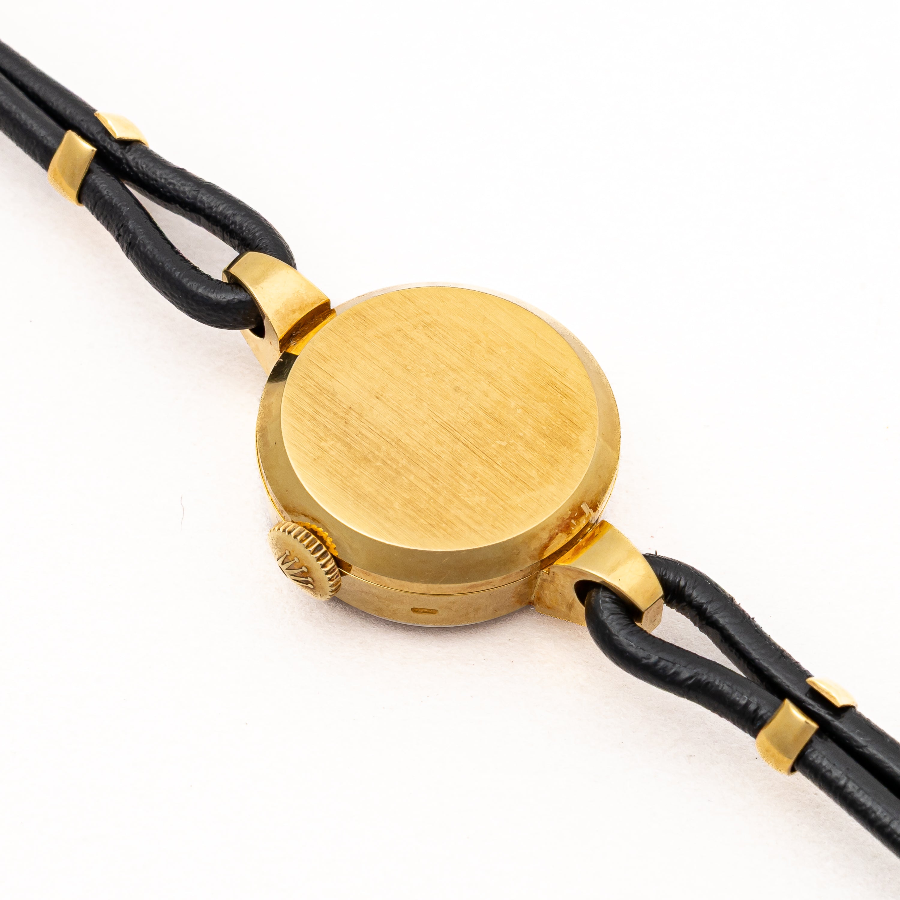 チューダー 18金無垢レディースウォッチ 1960年代製 小バラロゴ 王冠リューズ