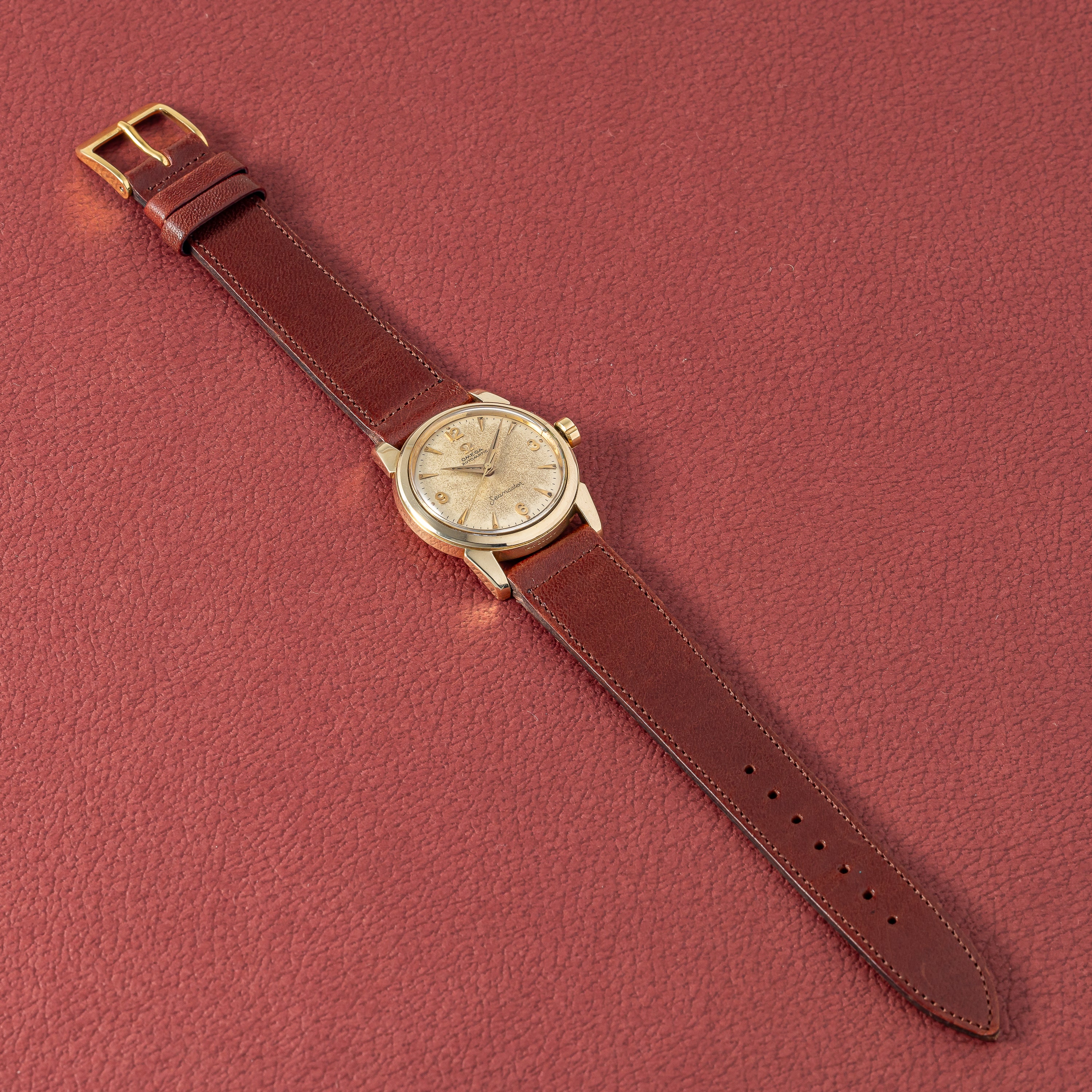 オメガ シーマスター 1956年~1957年製 14金無垢イエローゴールド Cal.470