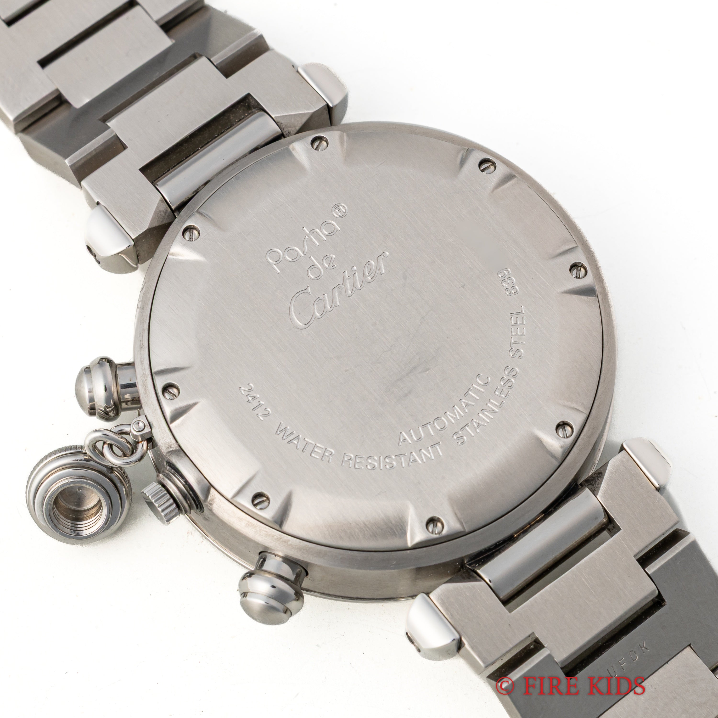 カルティエ パシャ クロノグラフ Ref.2412 1990年代製 自動巻き