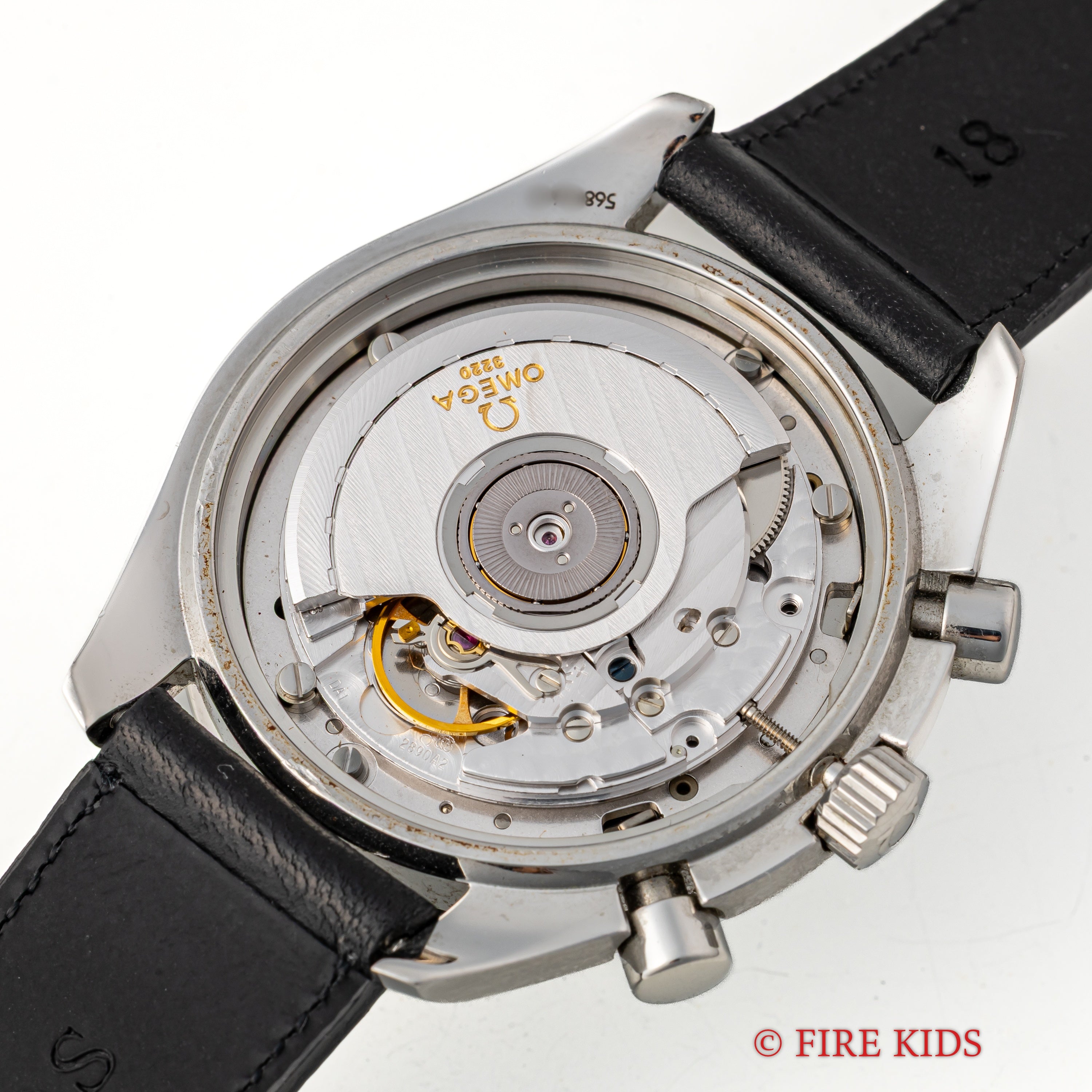 オメガ スピードマスター オートマチック ACミラン100周年モデル 1999年製 Ref.3510.51 Cal.1122 純正革ベルト、純正尾錠付き