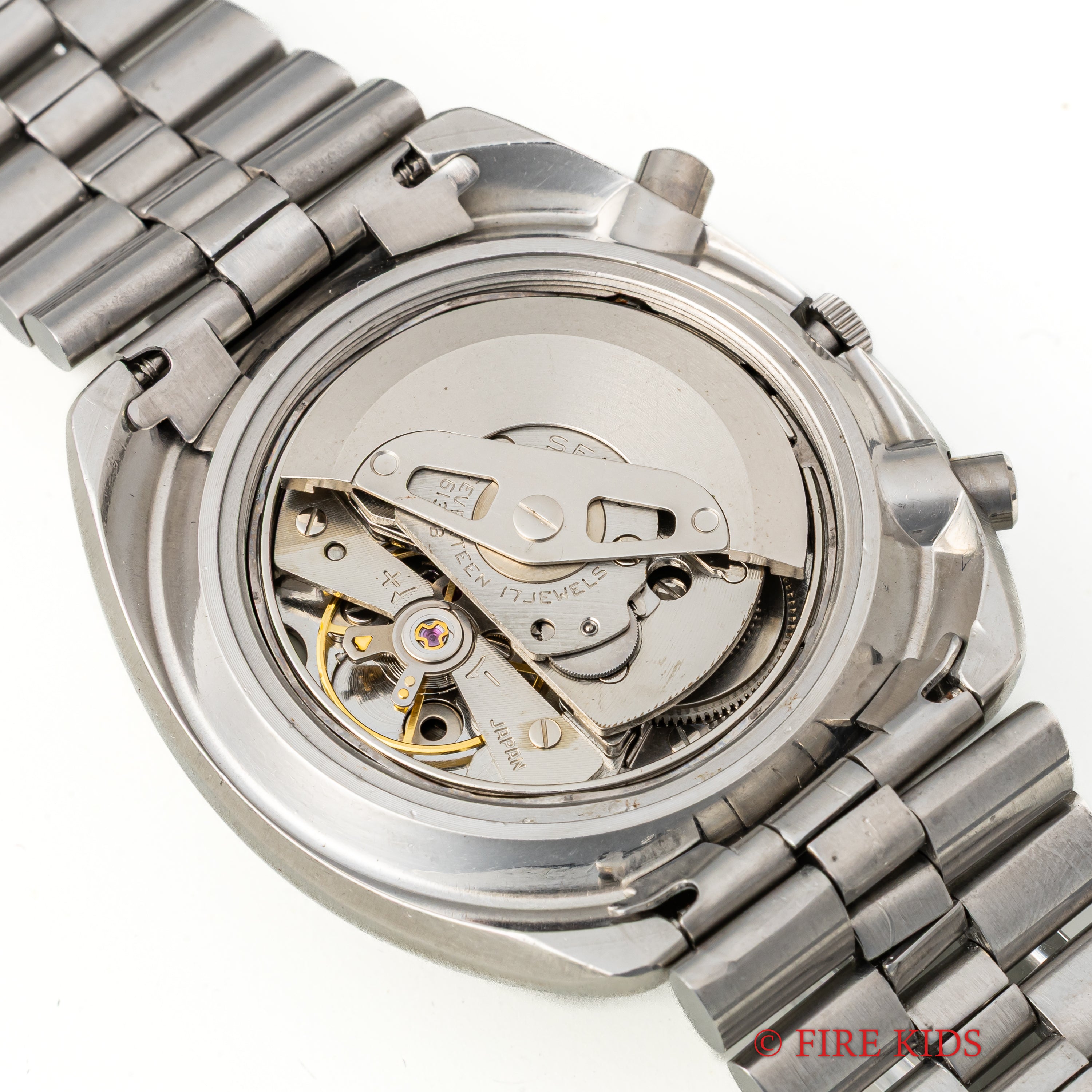 セイコー クロノグラフ 1976年製 自動巻クロノグラフ デシマルメーター Ref.6139-7002 純正ブレス