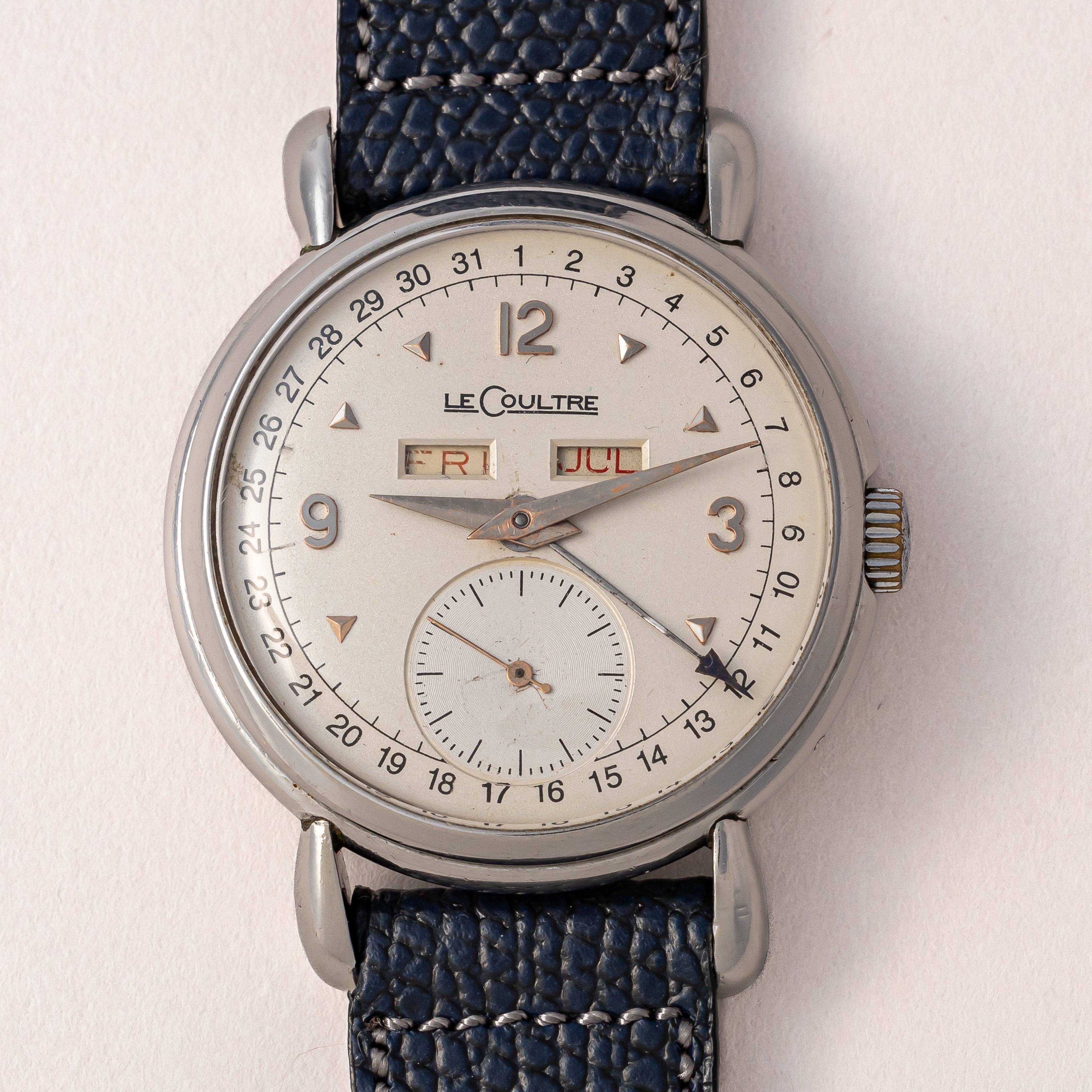 ルクルト トリプルカレンダー Cal.P484/1A 1950年代製 手巻き式