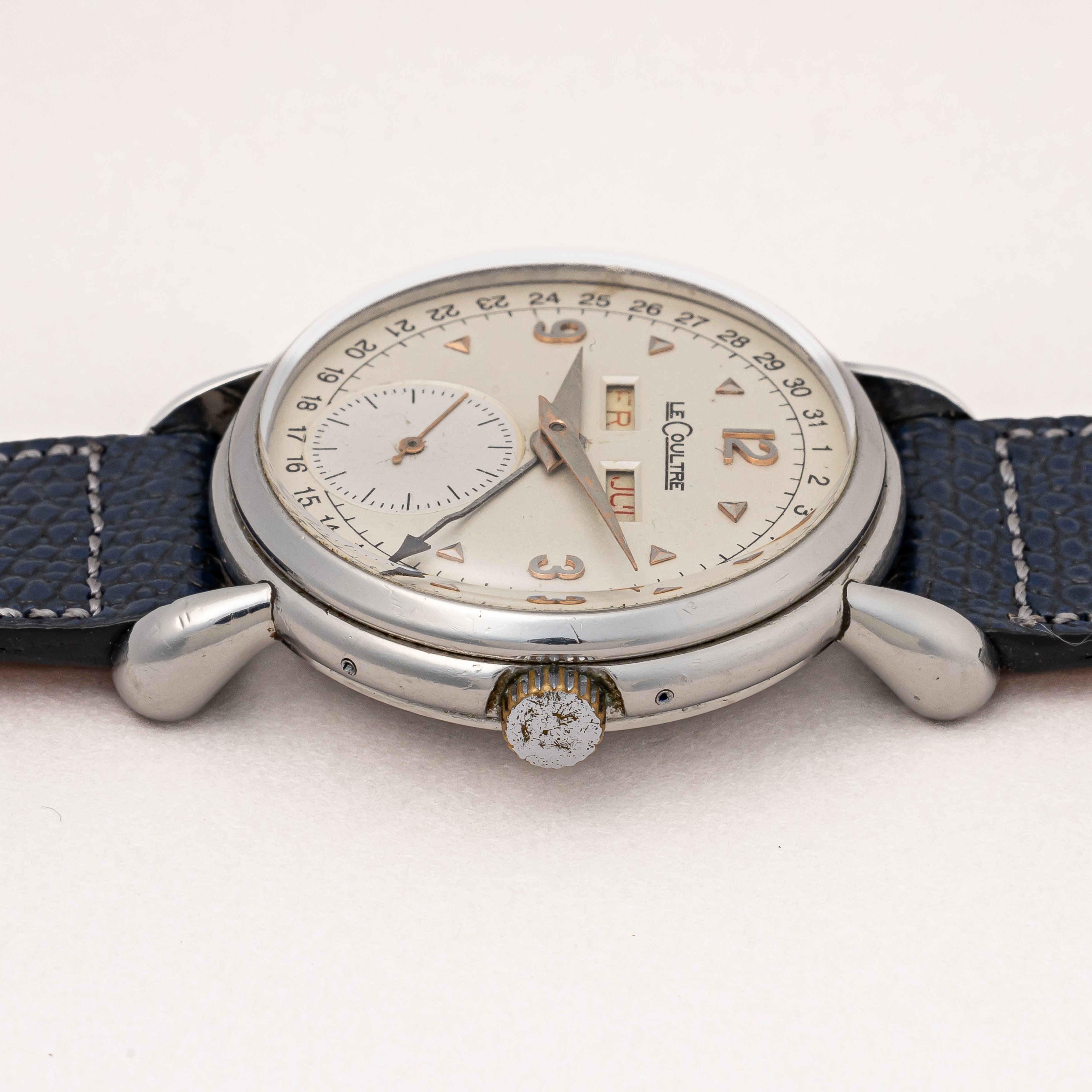 ルクルト トリプルカレンダー Cal.P484/1A 1950年代製 手巻き式