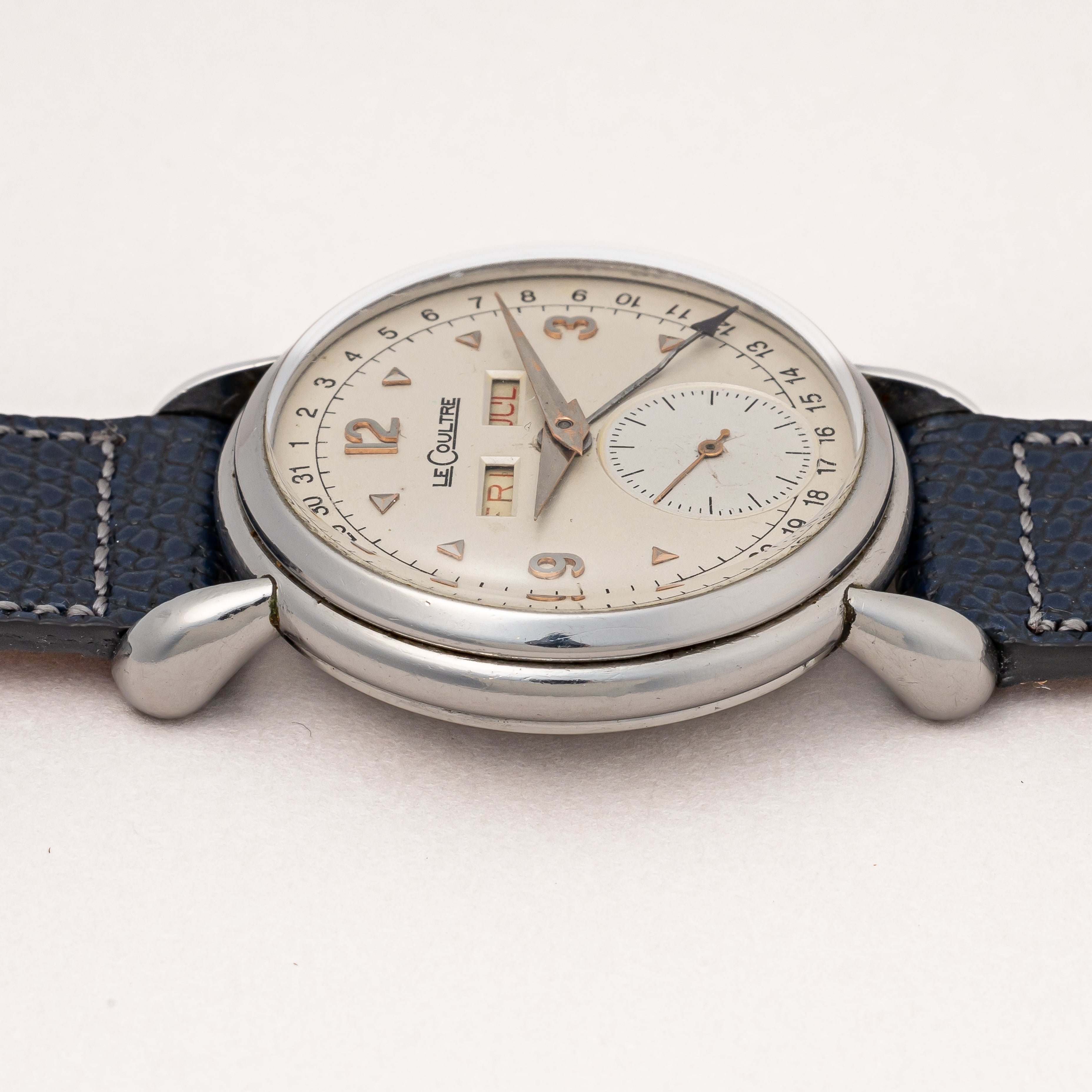 ルクルト トリプルカレンダー Cal.P484/1A 1950年代製 手巻き式