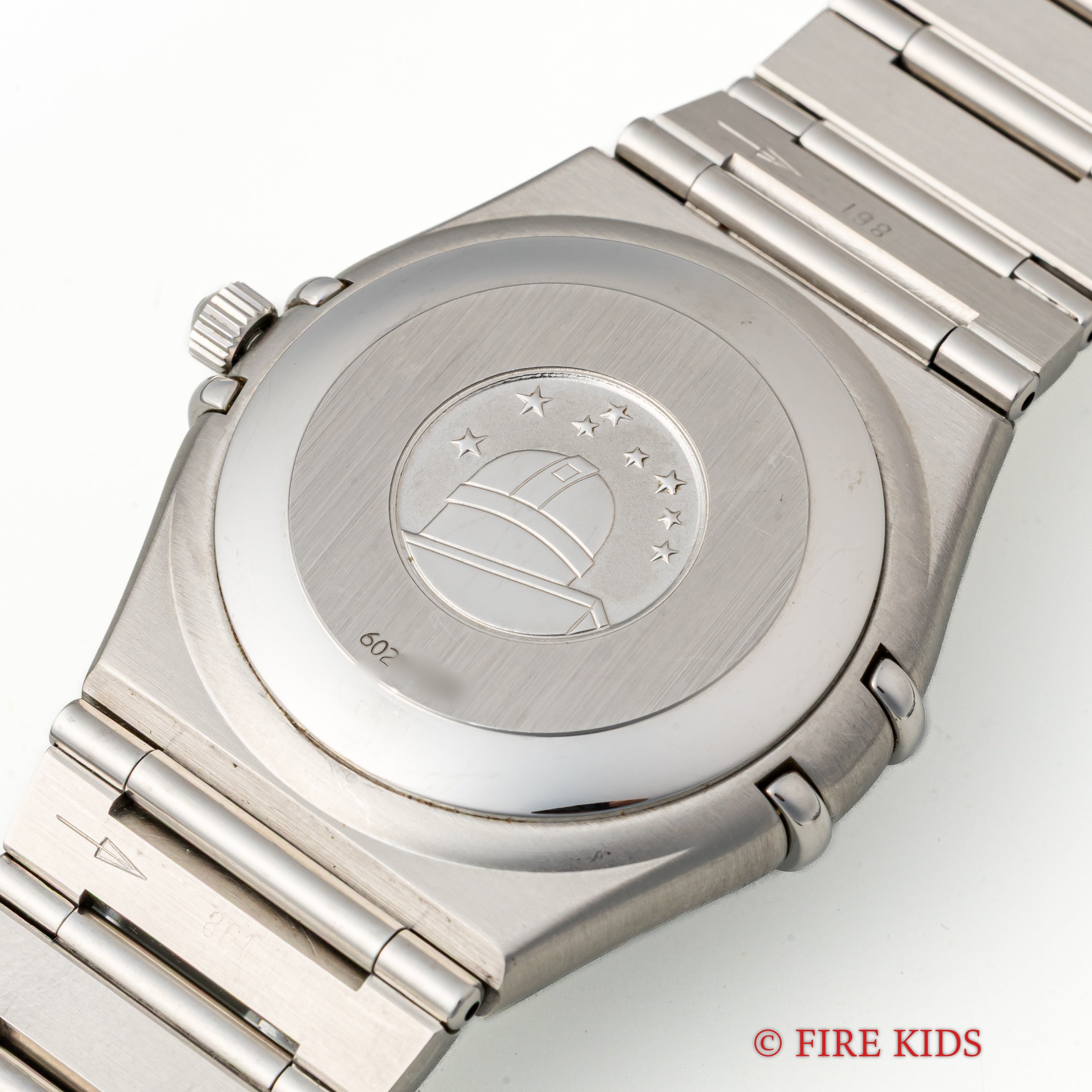 オメガ コンステレーション Ref.368.1201 1999年製 ブルーダイヤル 自動巻クロノメーター マンハッタン インテグレートブレス