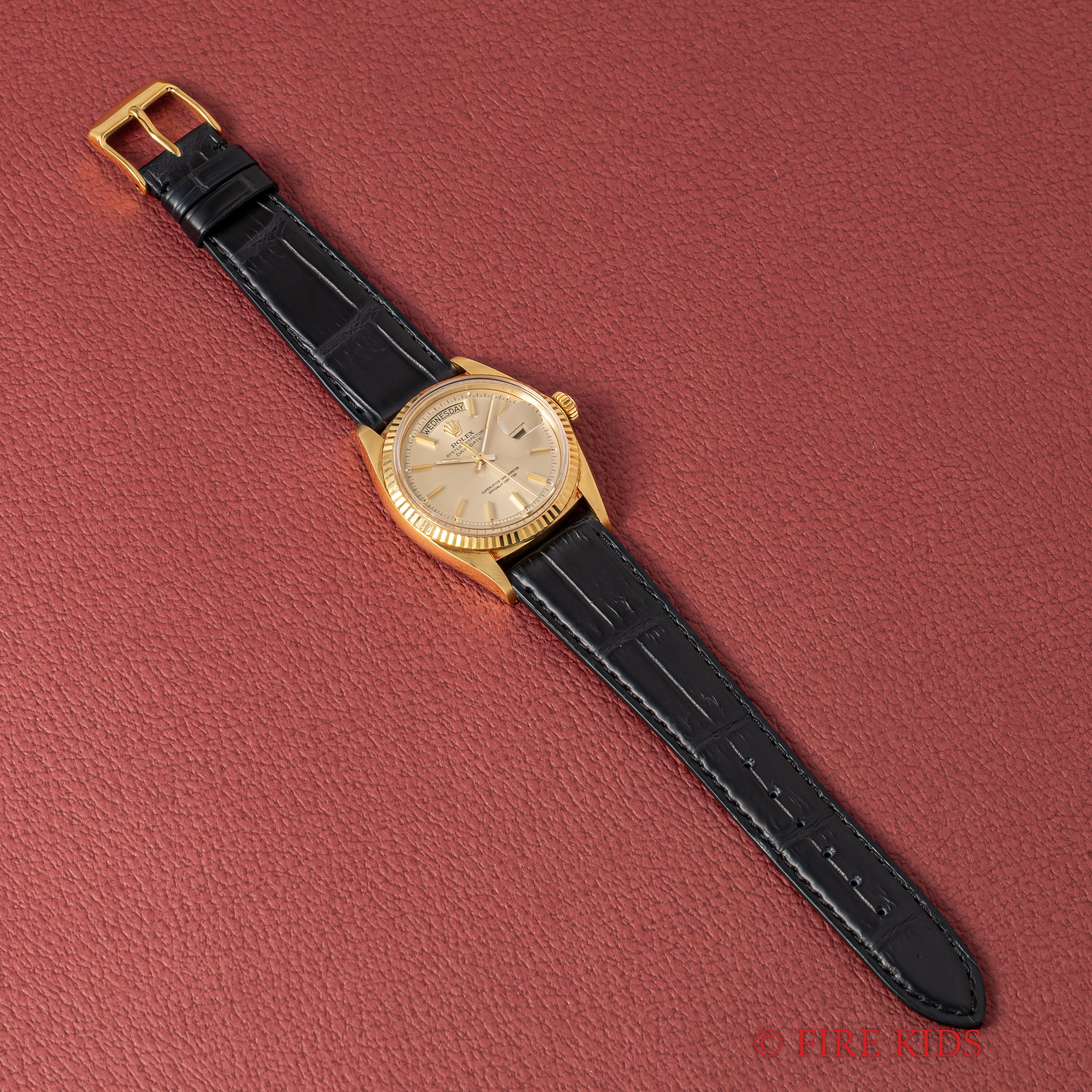 ロレックス 1972年製 デイデイト Ref.1803 18金無垢イエローゴールド OH半額ギャラ 箱付き