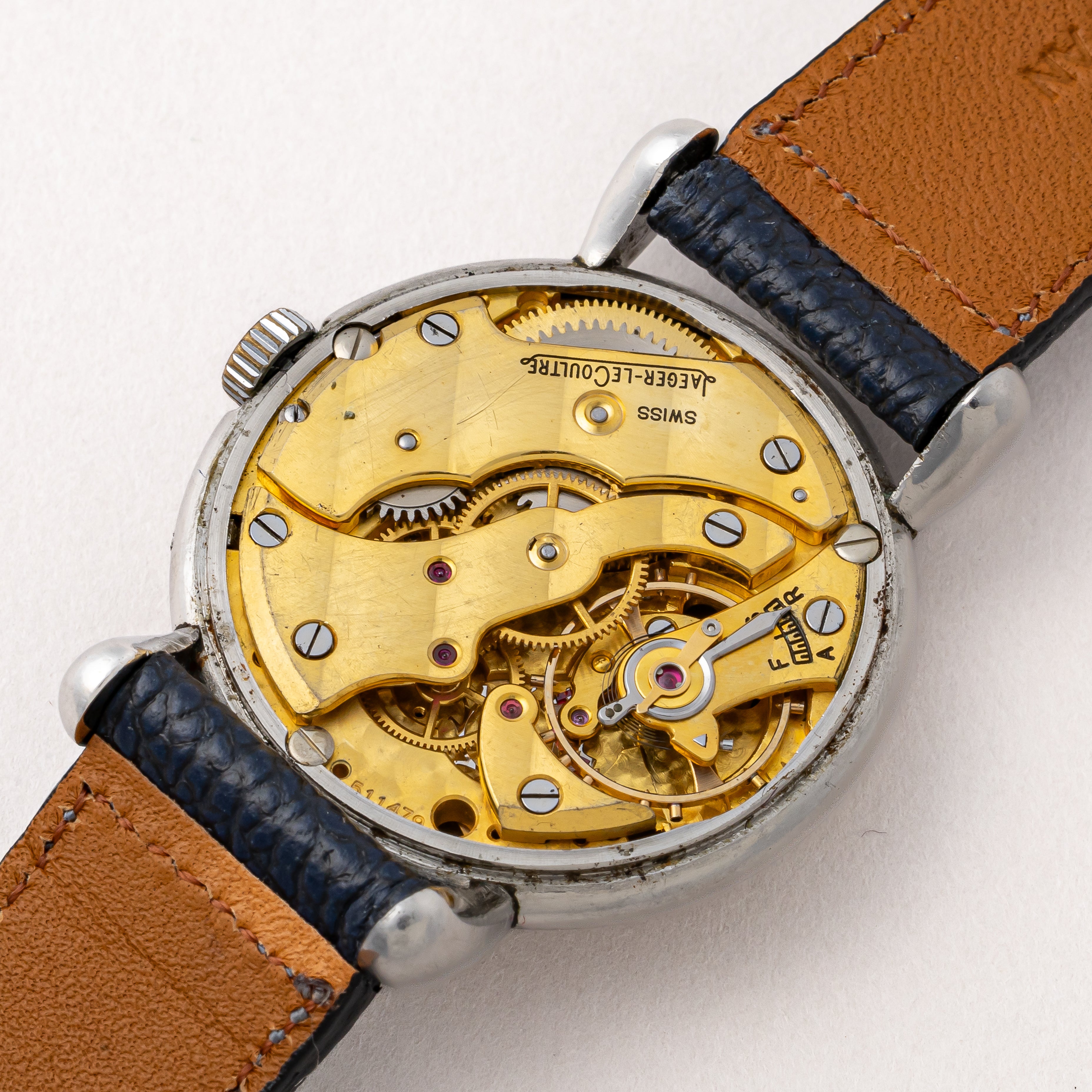 ルクルト トリプルカレンダー Cal.P484/1A 1950年代製 手巻き式