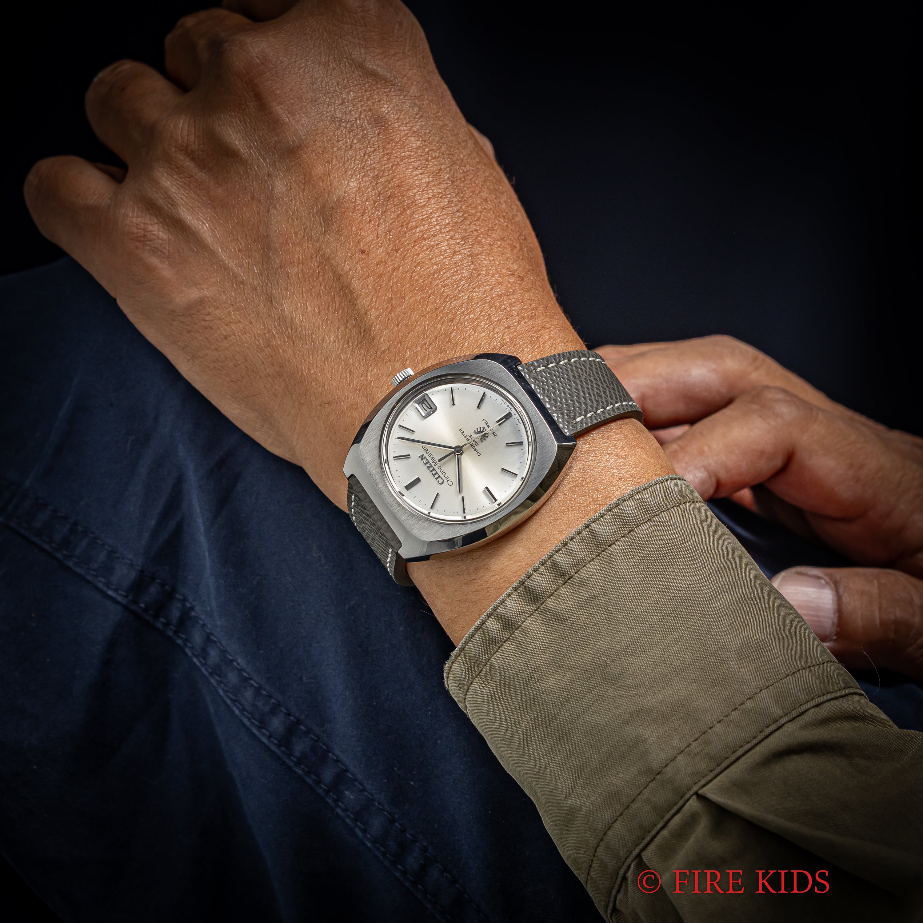 シチズン クロノマスター クロノメーター デイト 1969年製 25石 手巻き SS鷲メダリオン