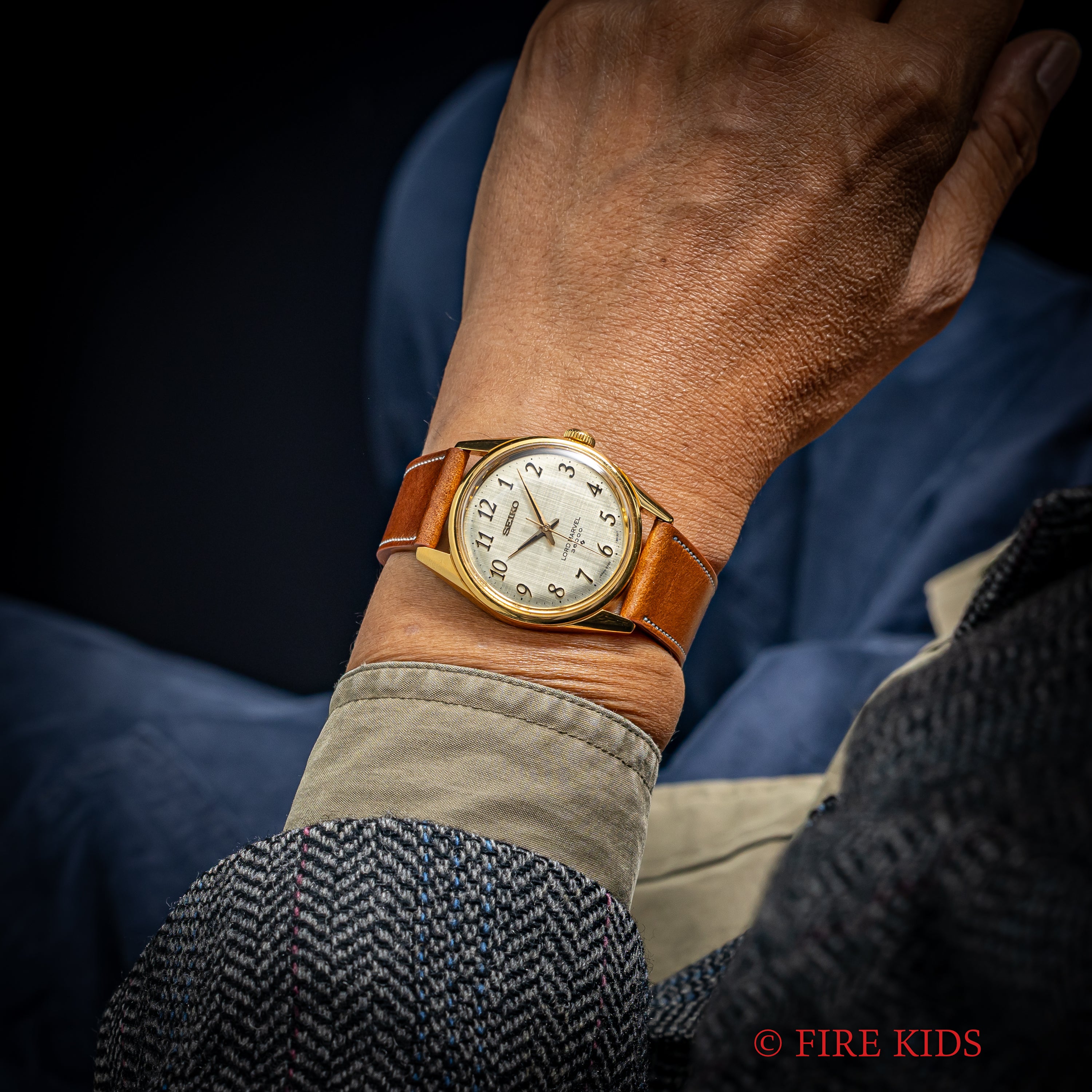 セイコー ロードマーベル 36000 全アラビアダイヤル 1975年製 10振動 手巻き Ref.5740-8000 SGPケース