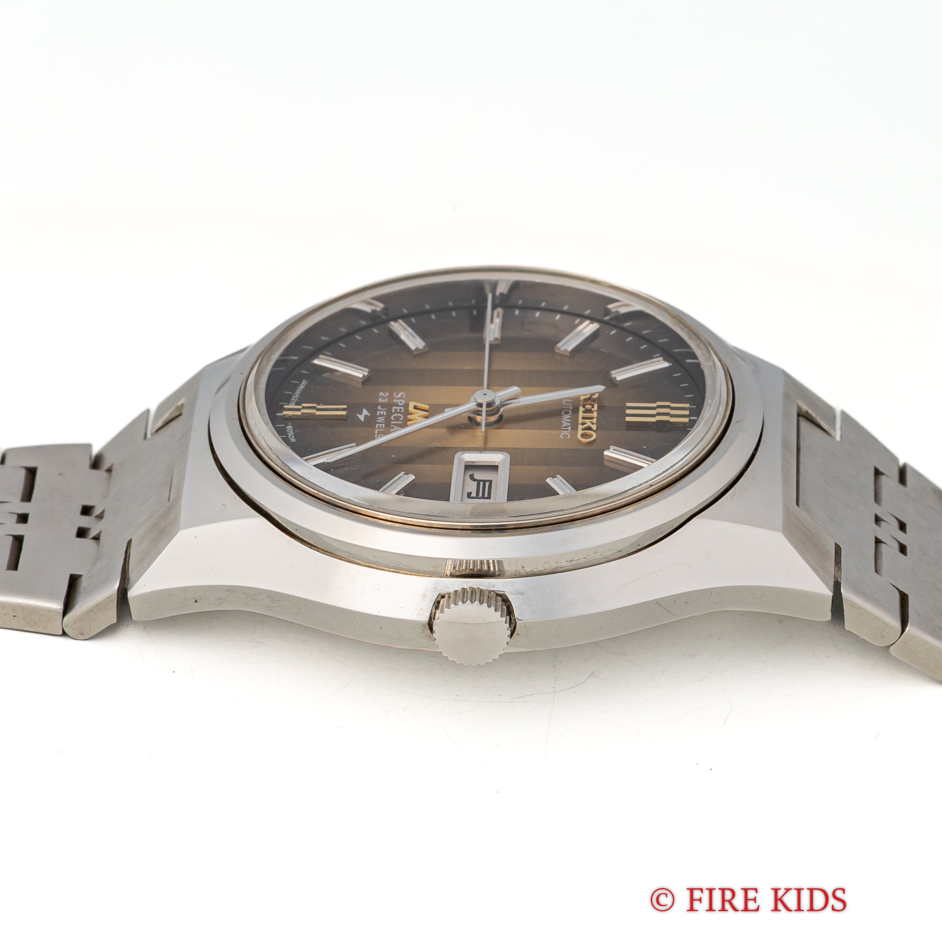 セイコー ロードマチック スペシャル 1973年製 Ref.5216-6040 ブラウンストライプ