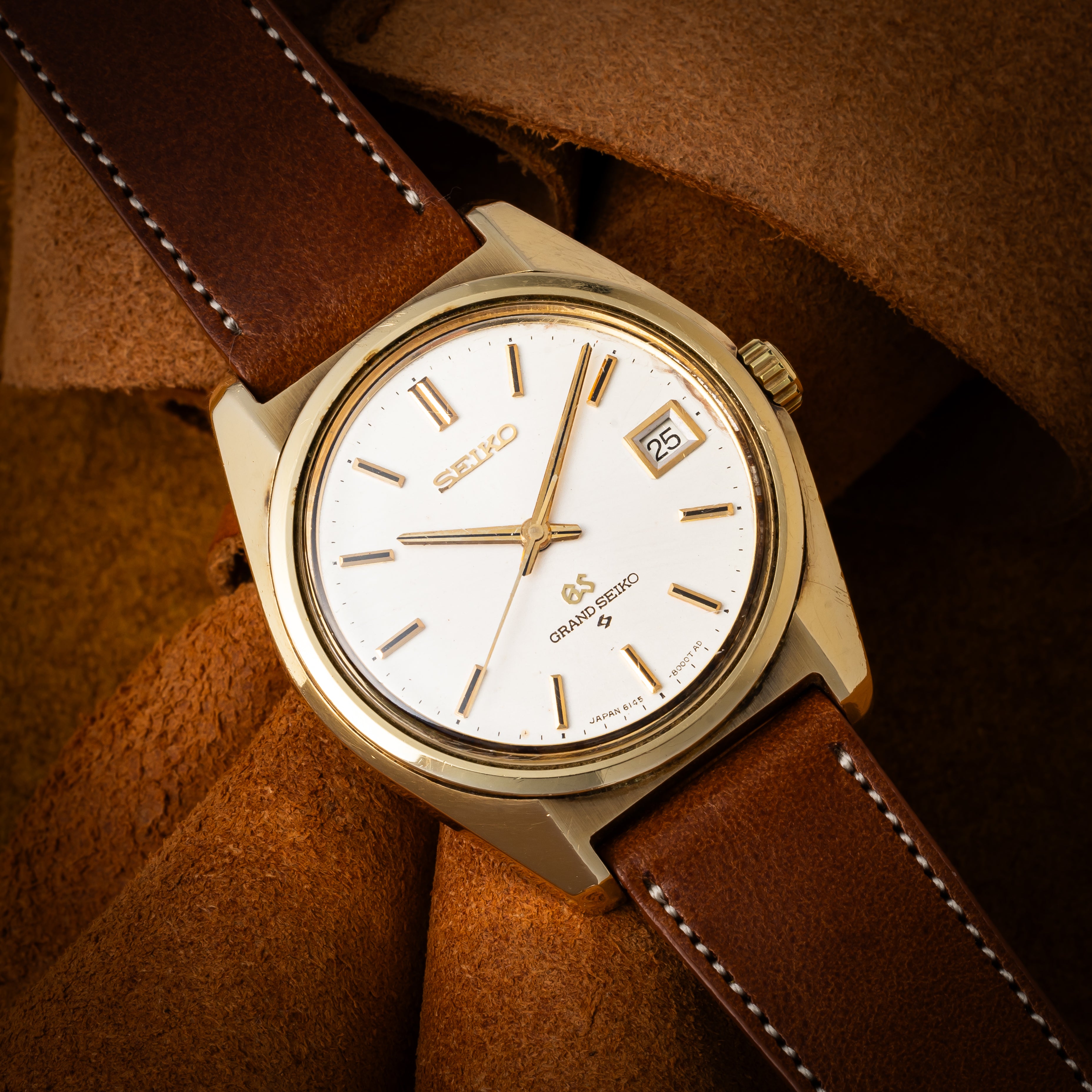 グランドセイコー CAPゴールド 10振動自動巻き Ref.6145-8000 1968年製 61GS