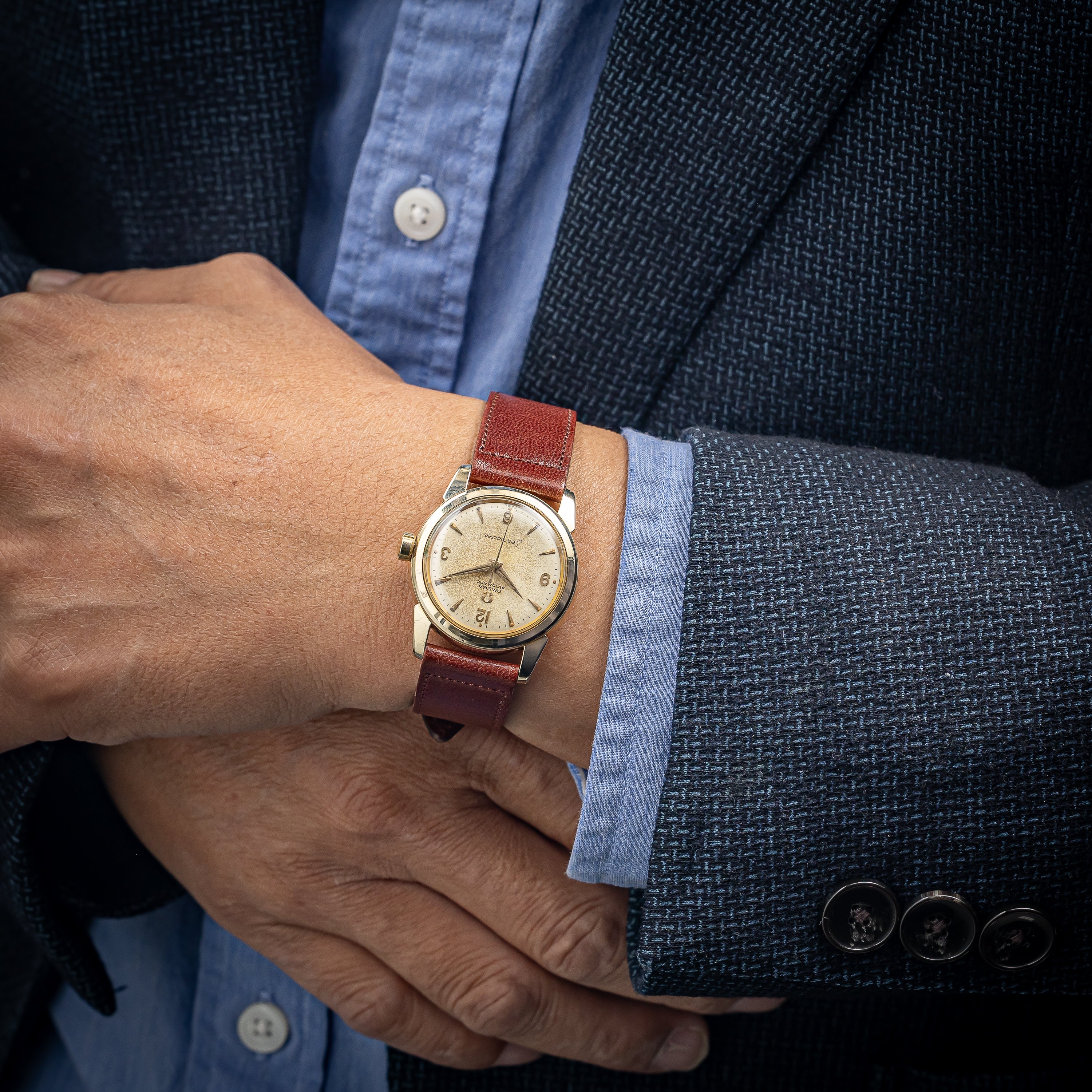 オメガ シーマスター 1956年~1957年製 14金無垢イエローゴールド Cal.470