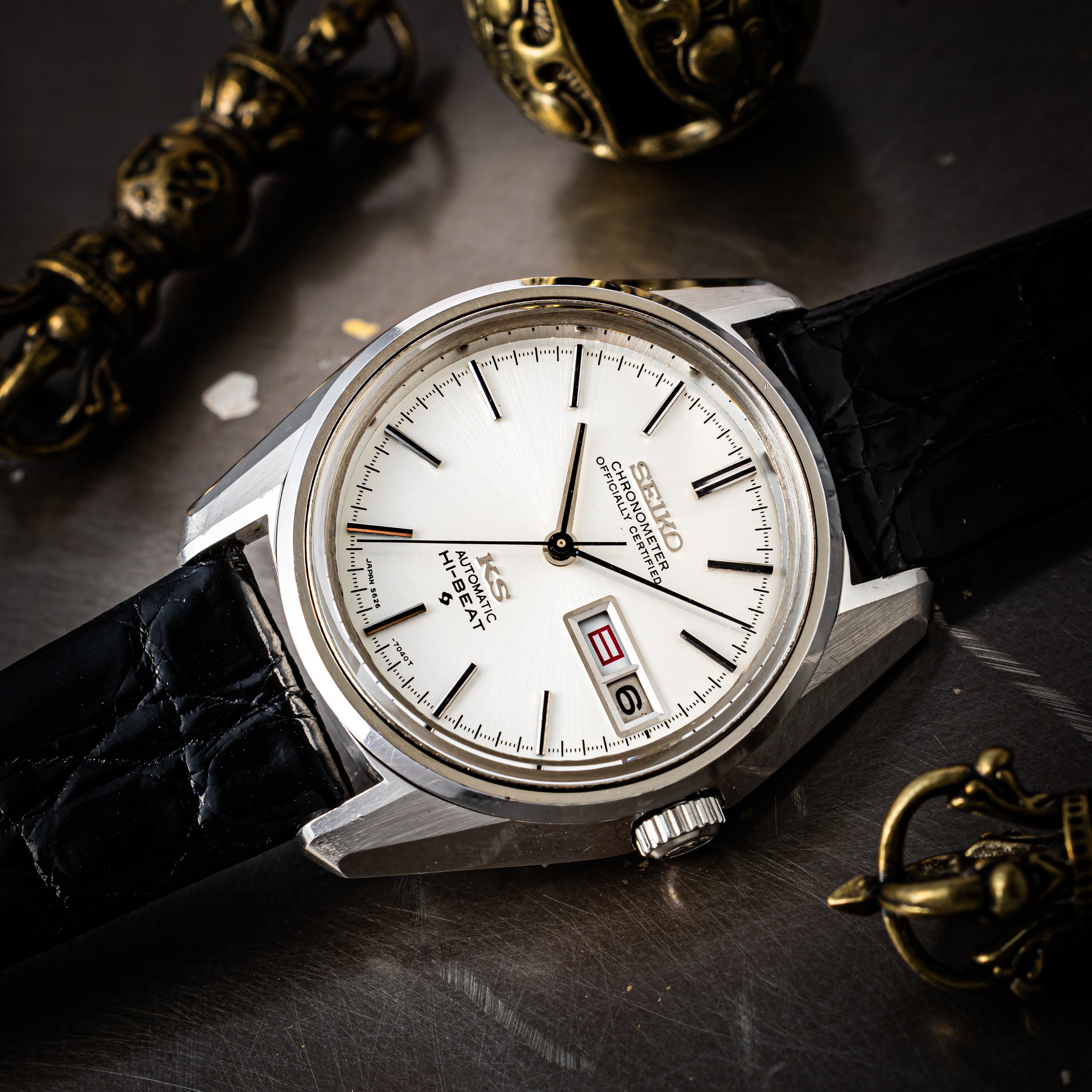 キングセイコー クロノメーター ハイビート 1974年製 Ref.5626-7041 56KS 石原産業