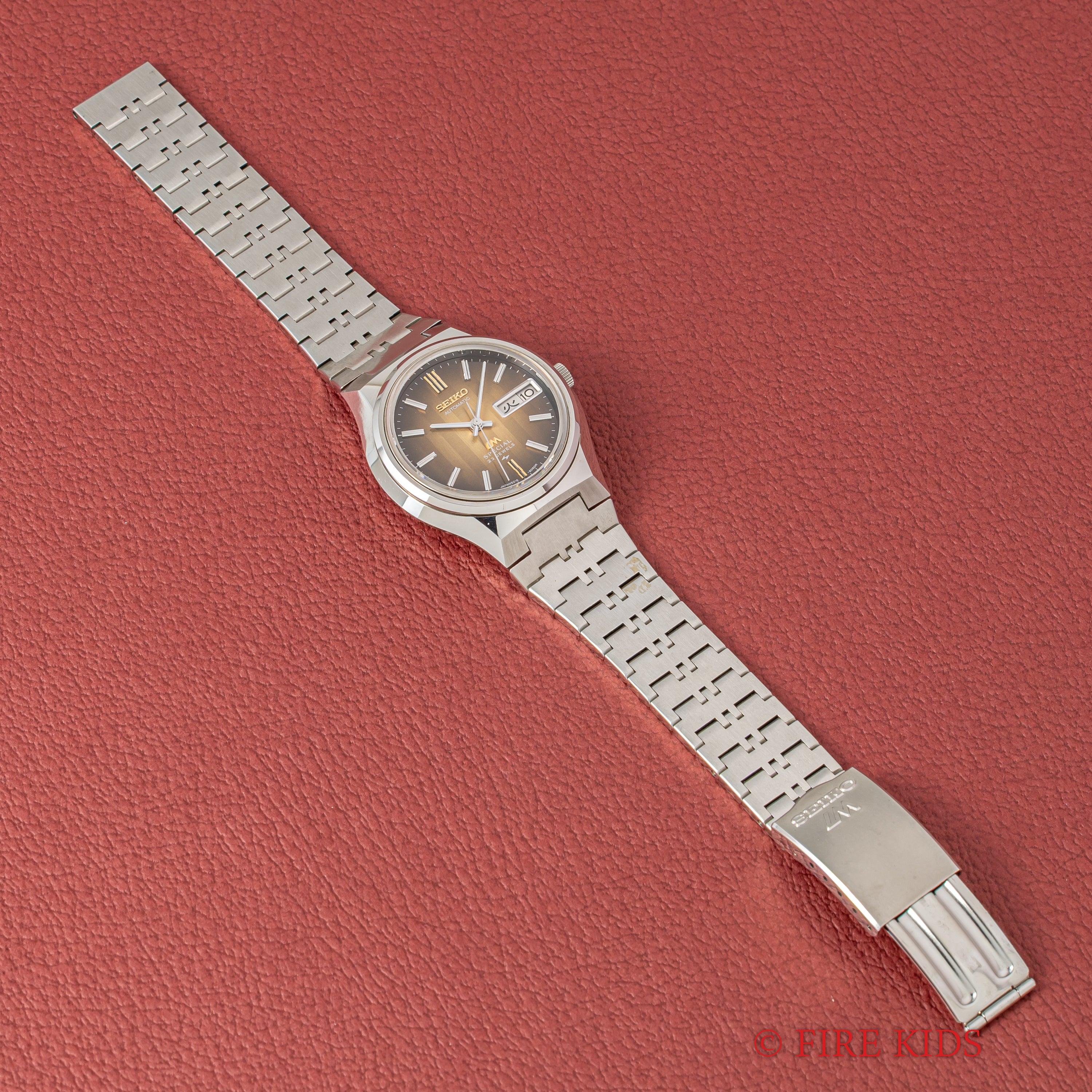 セイコー ロードマチック スペシャル 1973年製 Ref.5216-6040 ブラウンストライプ