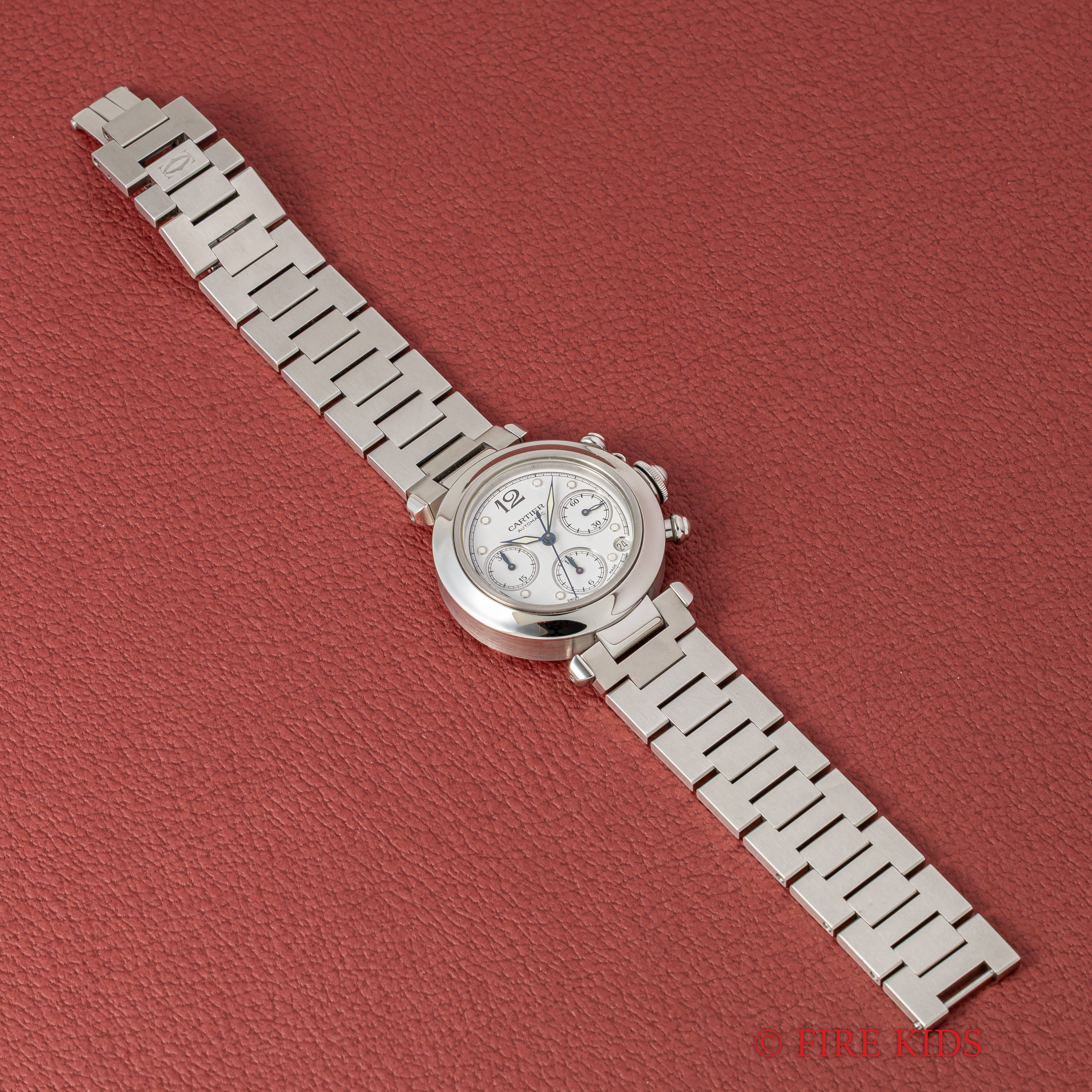 カルティエ パシャ クロノグラフ Ref.2412 1990年代製 自動巻き