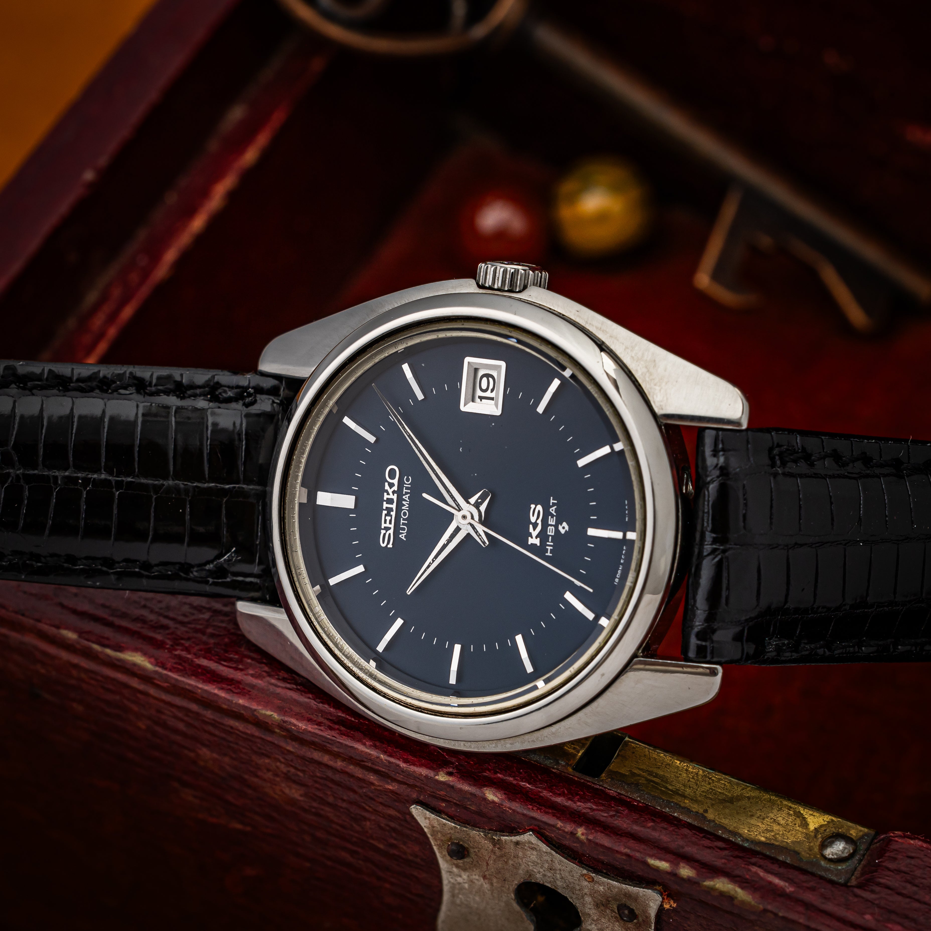 キングセイコー ハイビート 1969年製 Ref.5625-7000 ブルーダイヤル