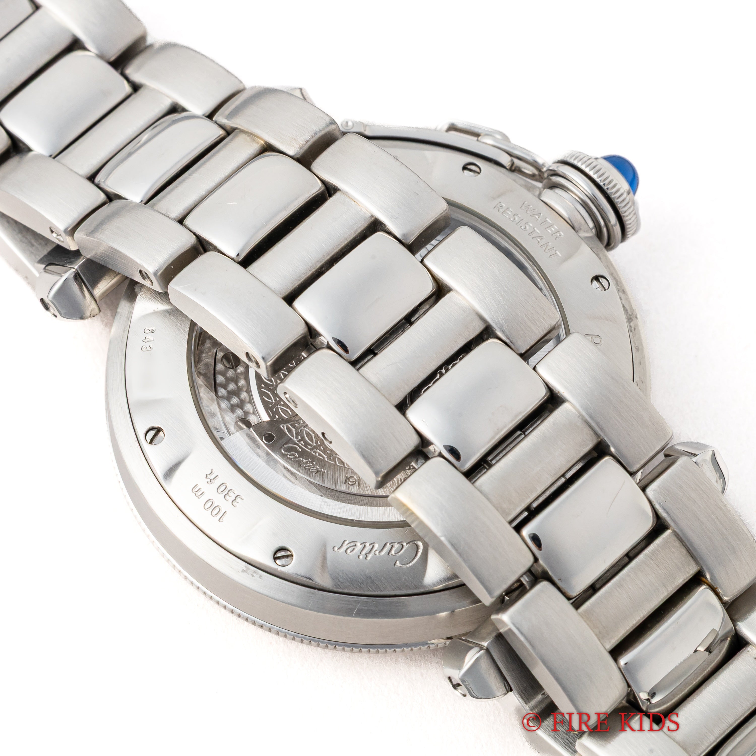 カルティエ パシャグリッド 自動巻き 2000年代製 Ref.2379/W3104055 ホワイトダイヤル