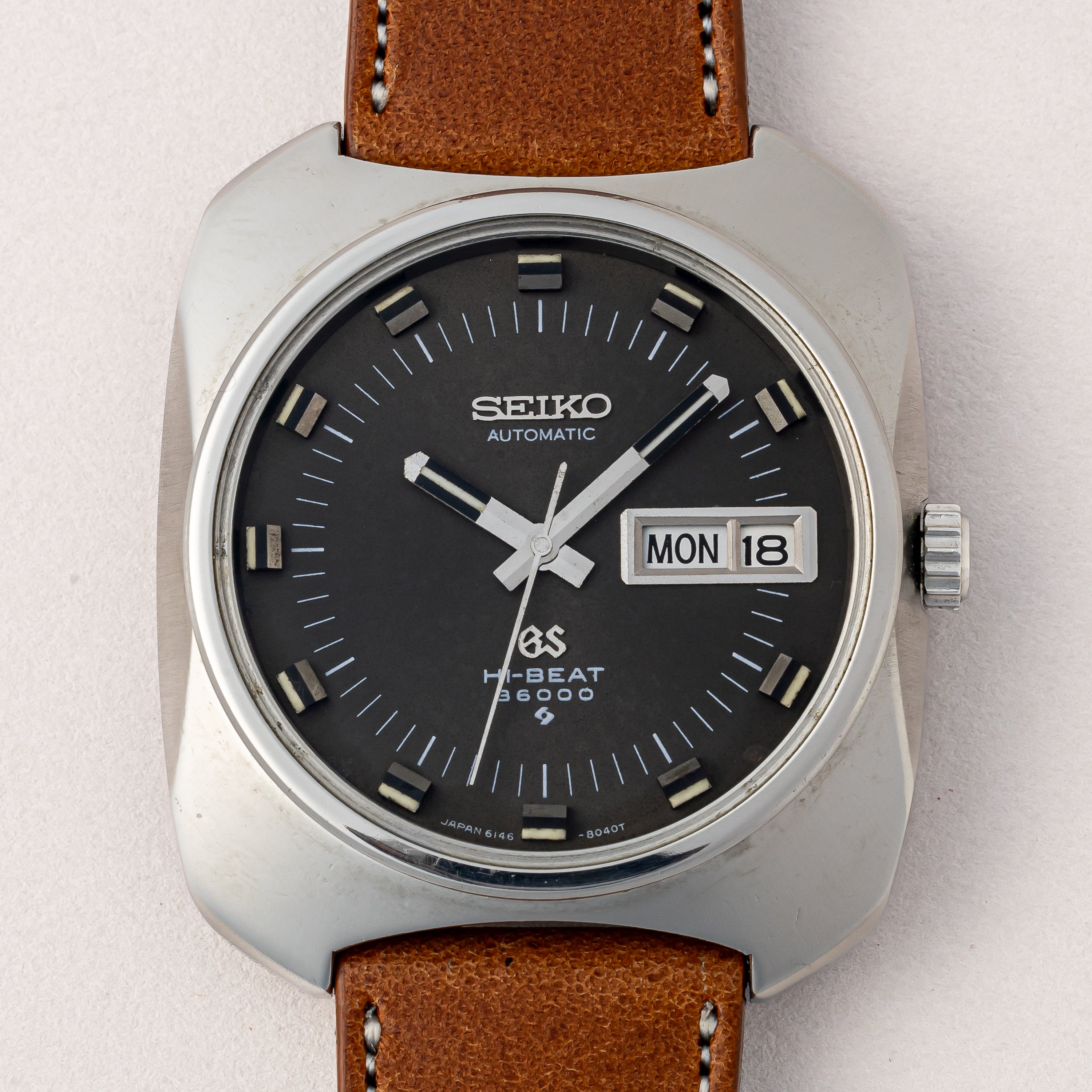 グランドセイコー 座布団ケース 1969年製 Ref.6146‐8020 61GS 10振動