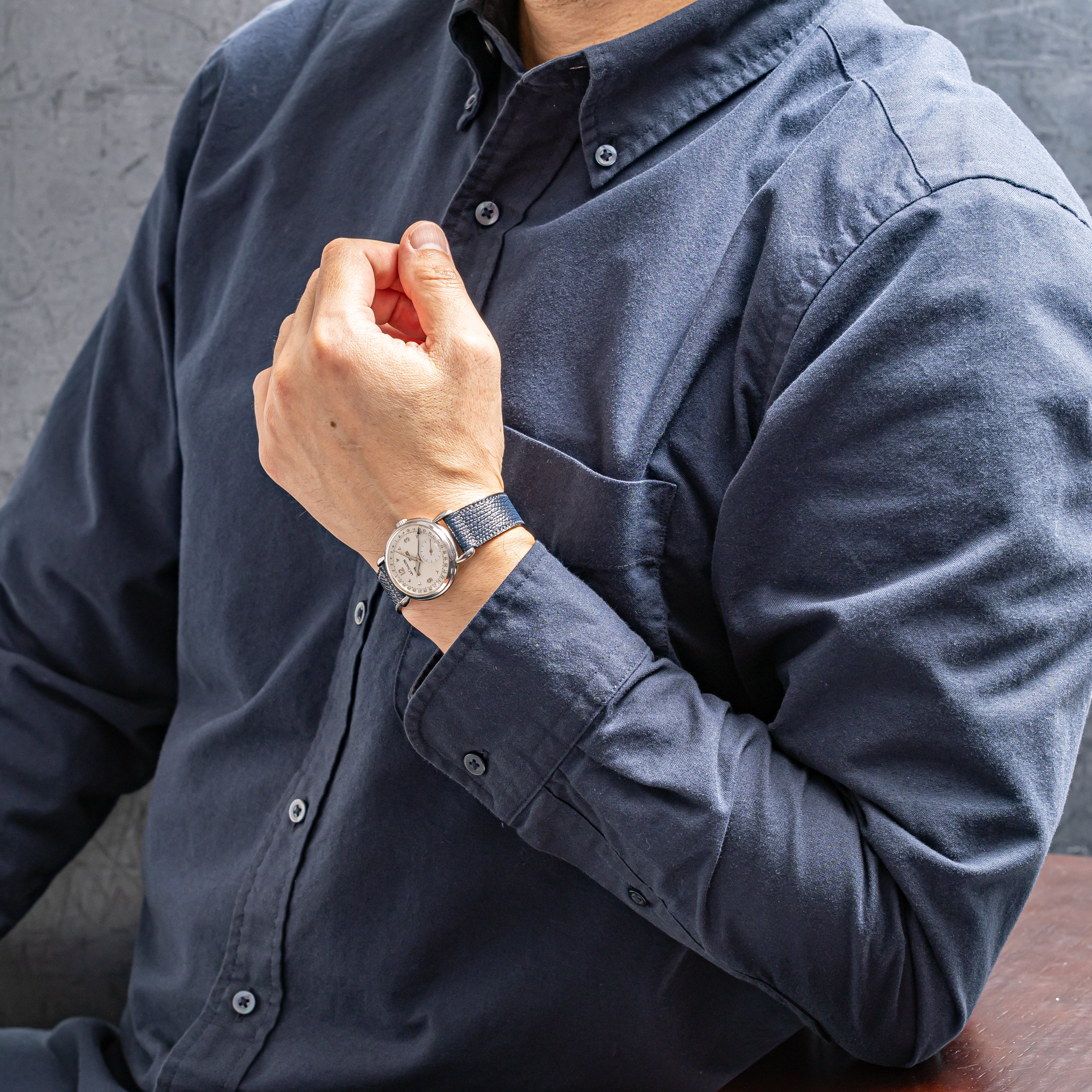 ルクルト トリプルカレンダー Cal.P484/1A 1950年代製 手巻き式