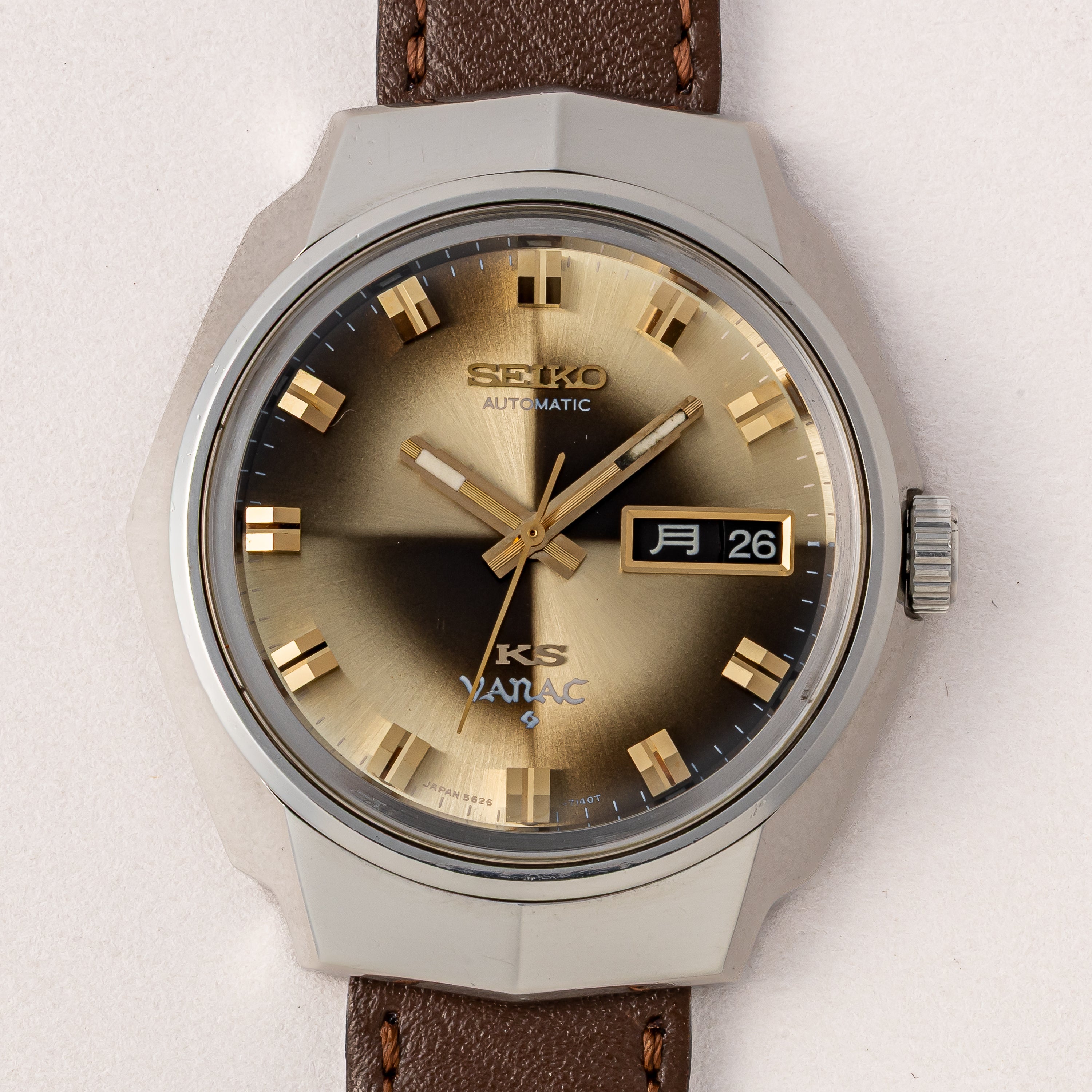 キングセイコー バナック 1972年製 56KS Ref.5626-7140 シャンパンダイヤル