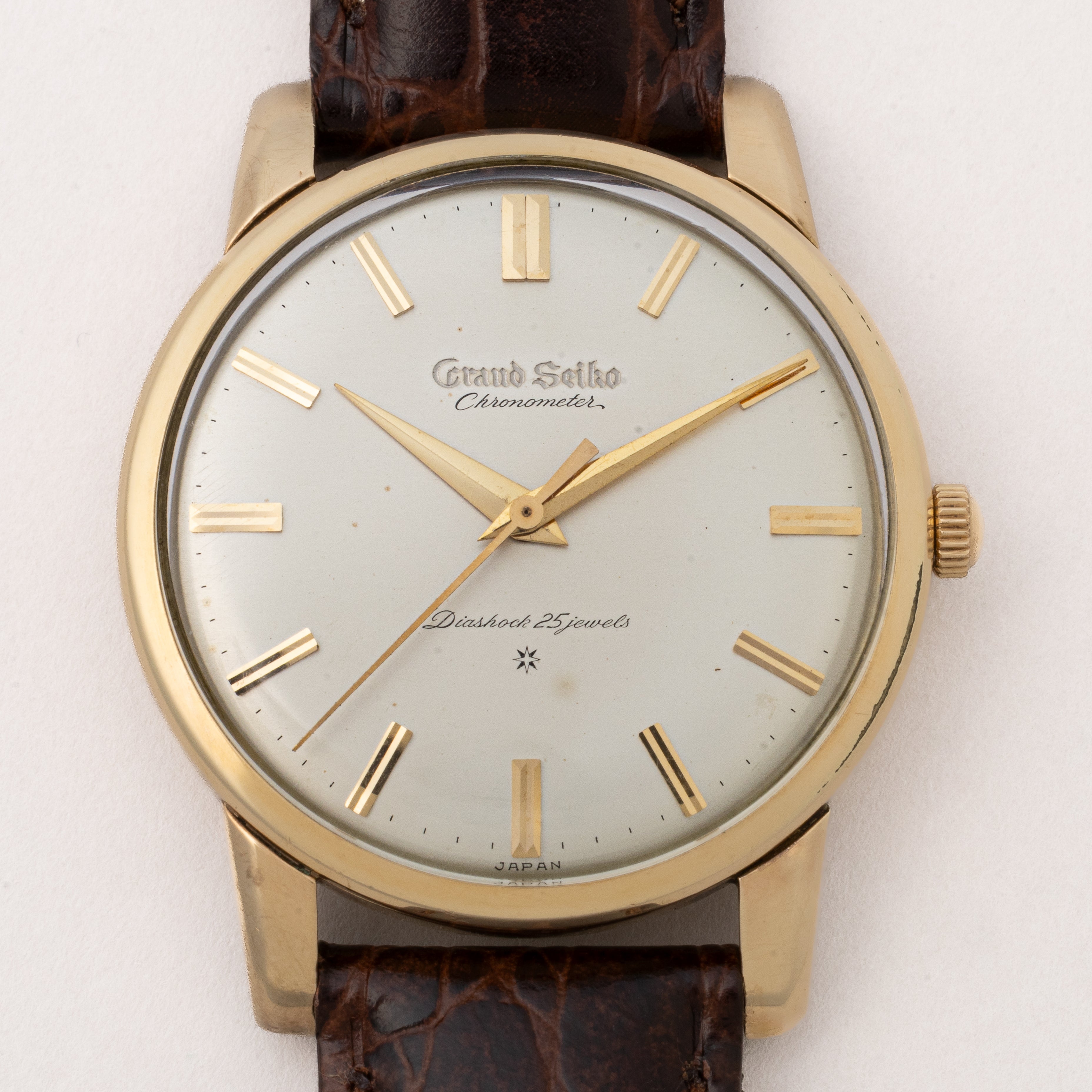 セイコー グランドセイコーファースト 1960年製 彫文字盤 Ref.J14070