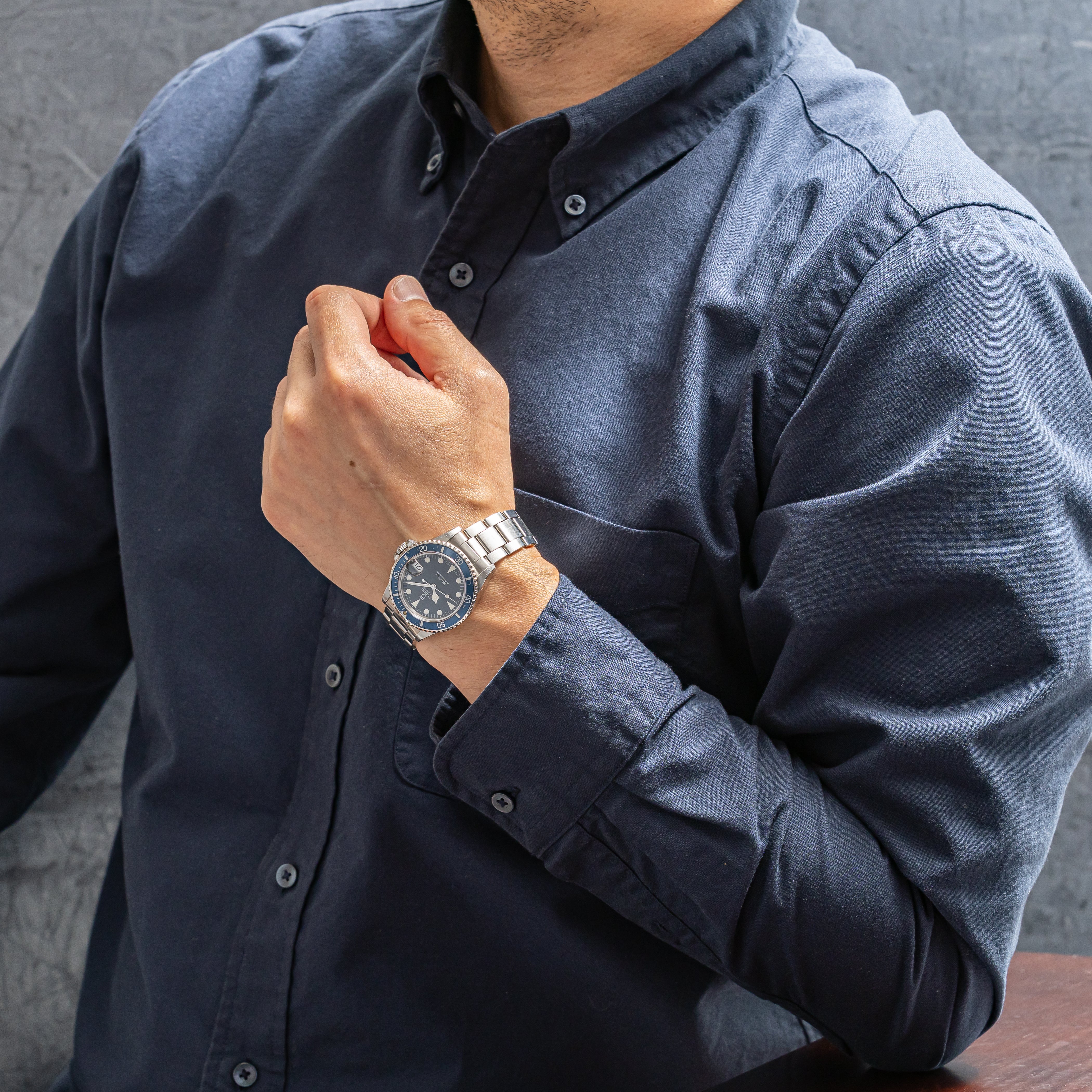 チューダー サブマリーナ 1995年製 ミッドサイズダイバー Ref.75090 ブルーダイヤル