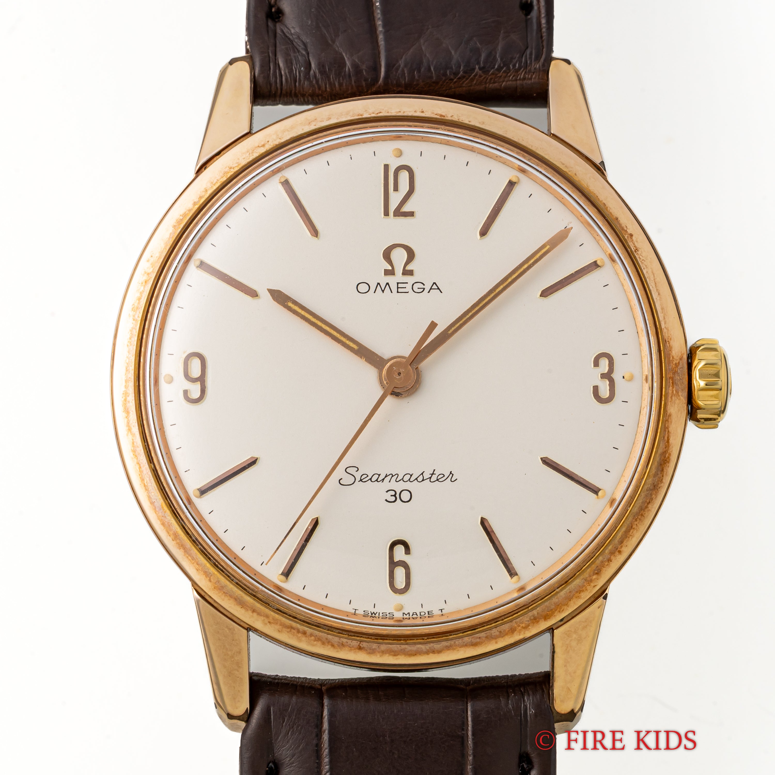 オメガ シーマスター30 1963年製 金張りケース Cal.286 手巻き Ref.135.007-63