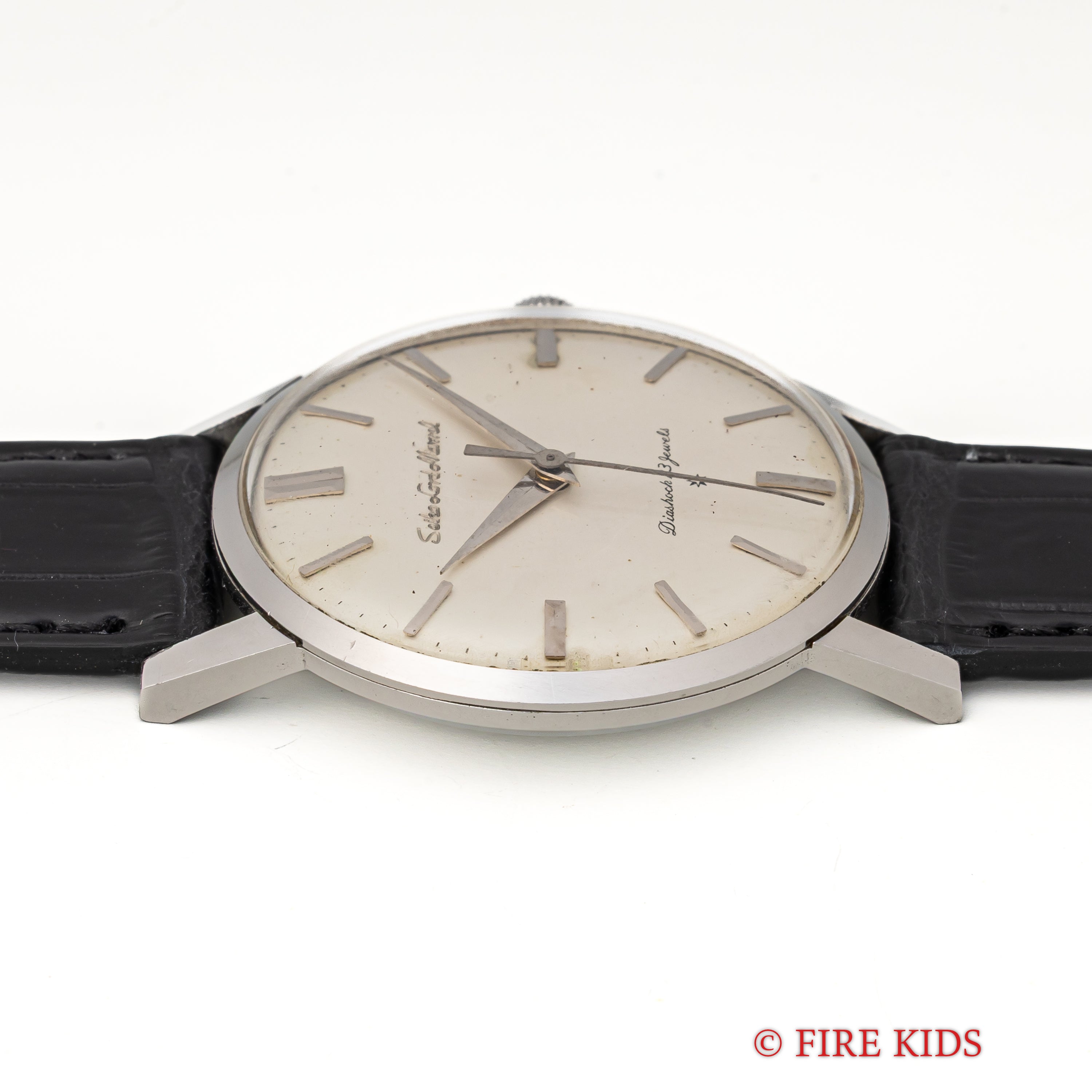 セイコー ロードマーベル SDダイヤル 彫文字ロゴ 手巻き 1960年製(昭和35年製) Ref.J14038LM SSケース